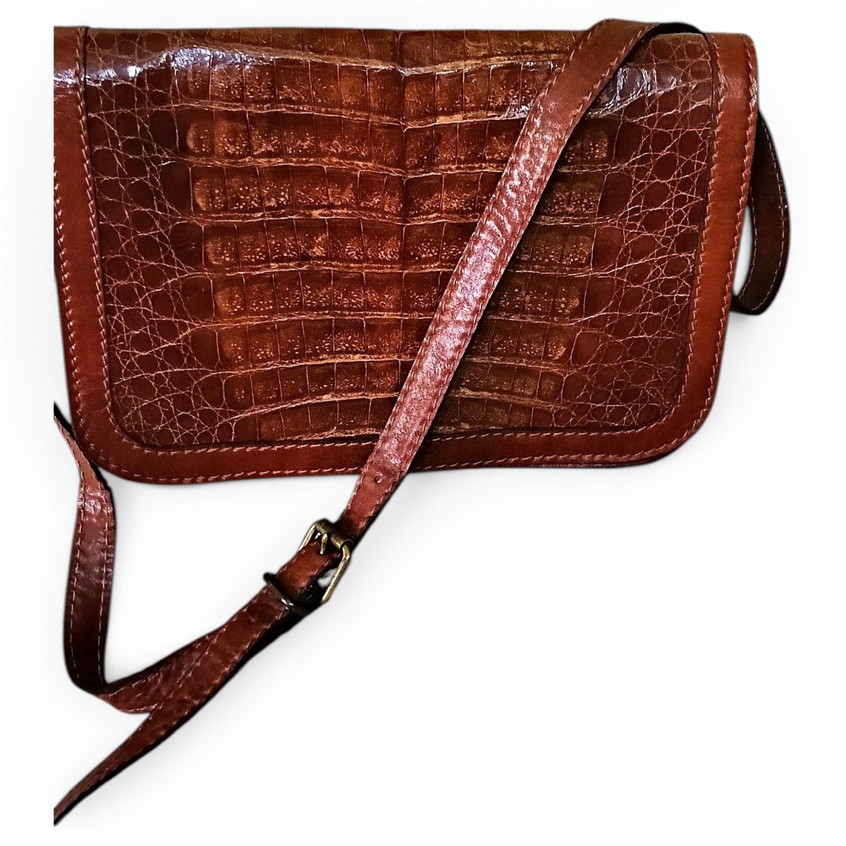 Leather crossbody bag