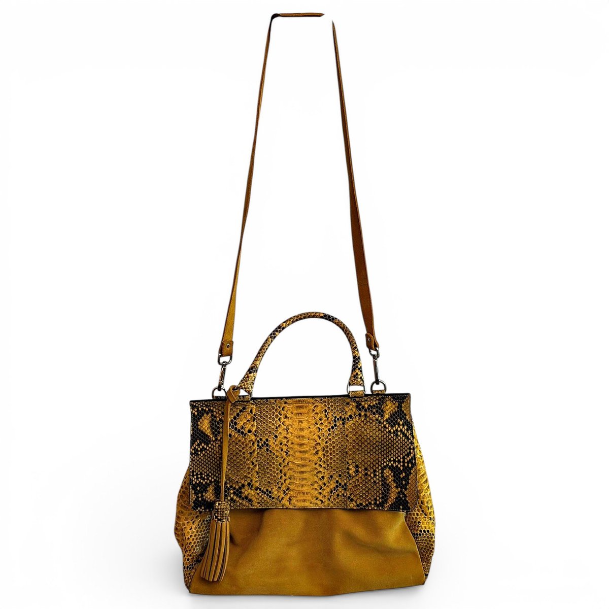 Leather handbag