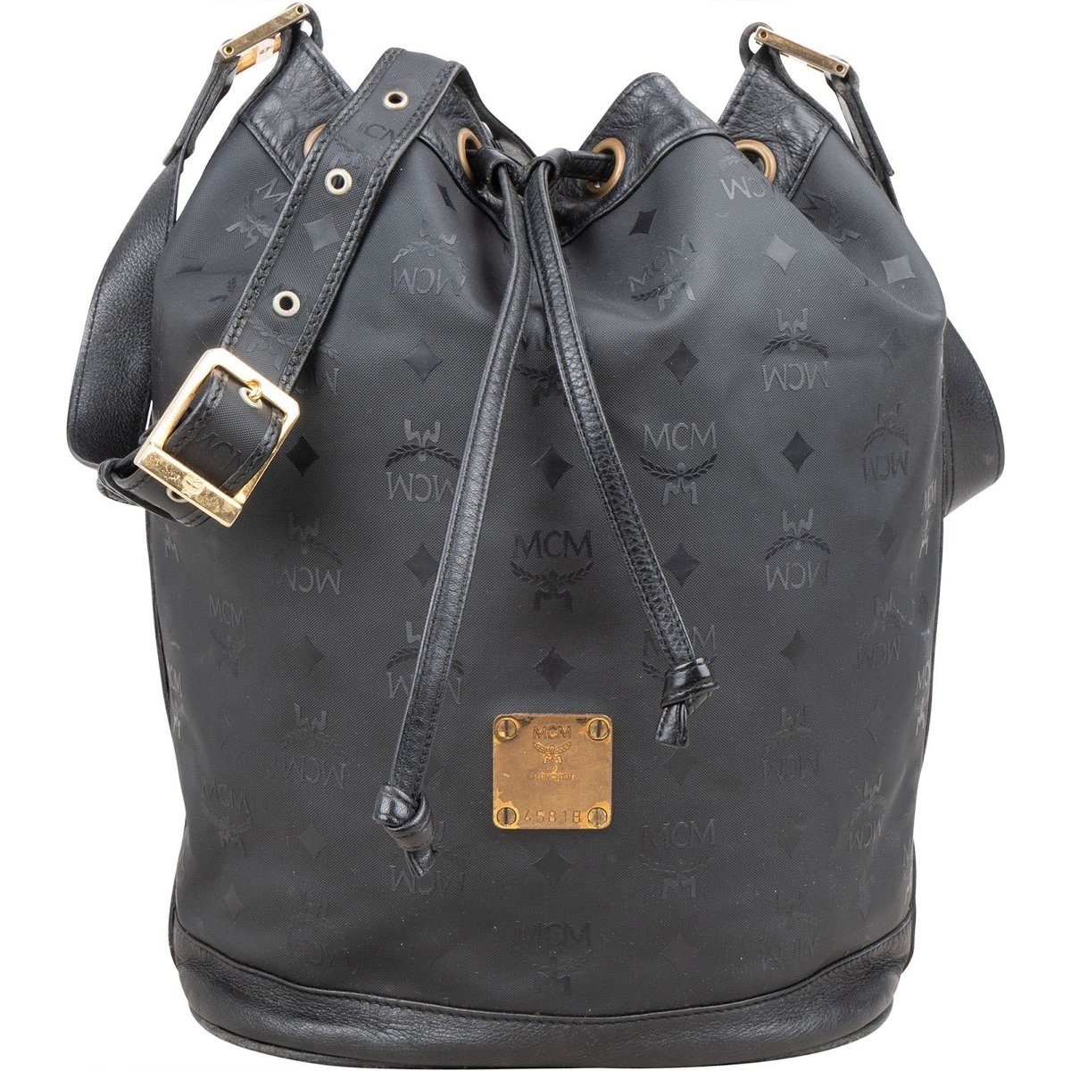 Heritage Drawstring leather crossbody bag