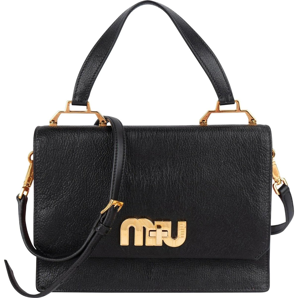 Madras leather handbag