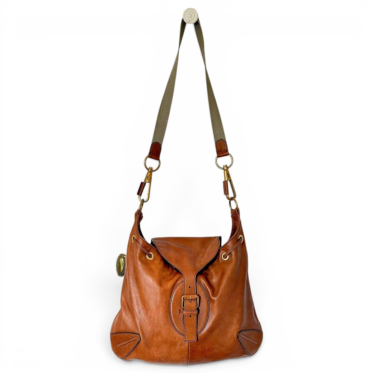 Tribute leather handbag