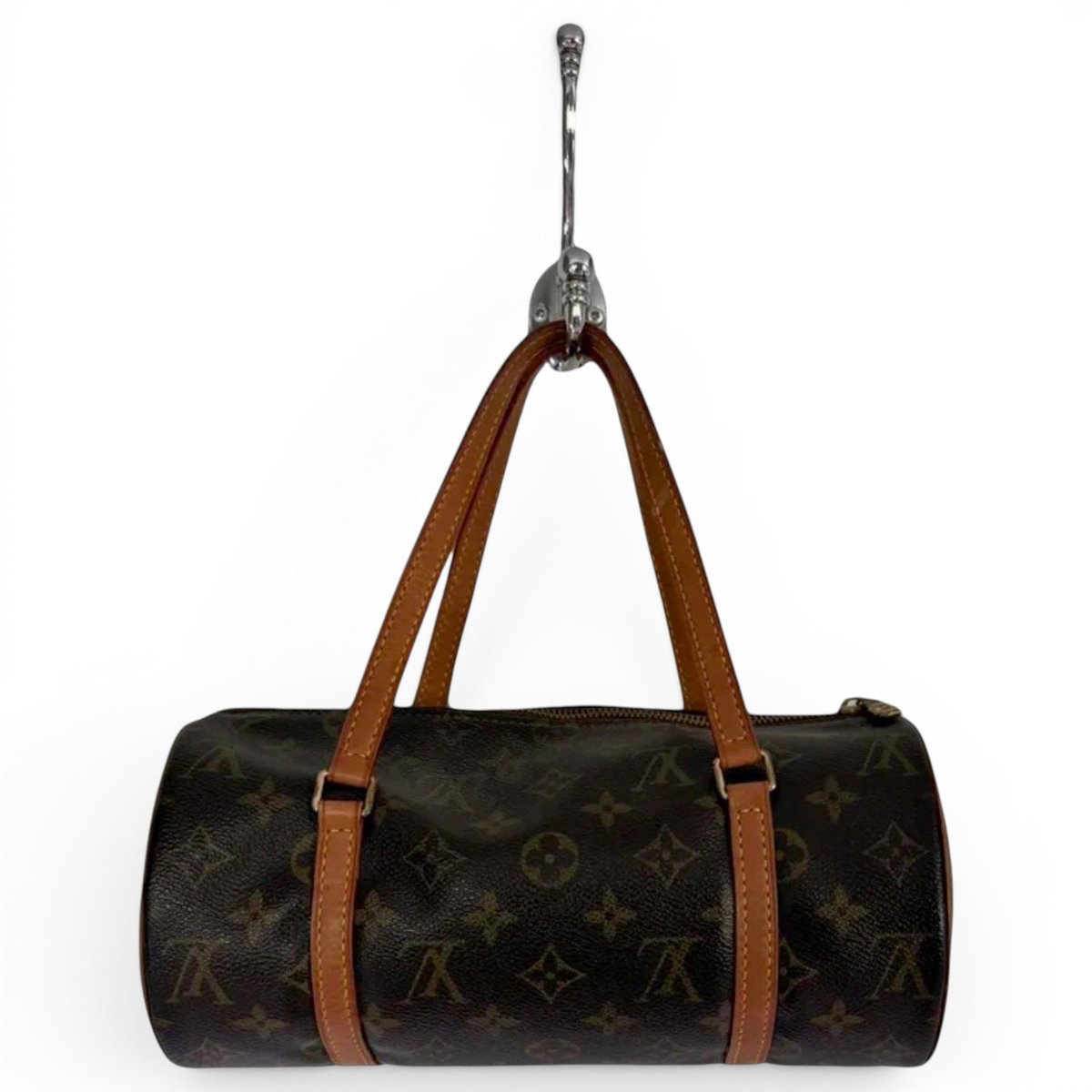 Papillon leather handbag