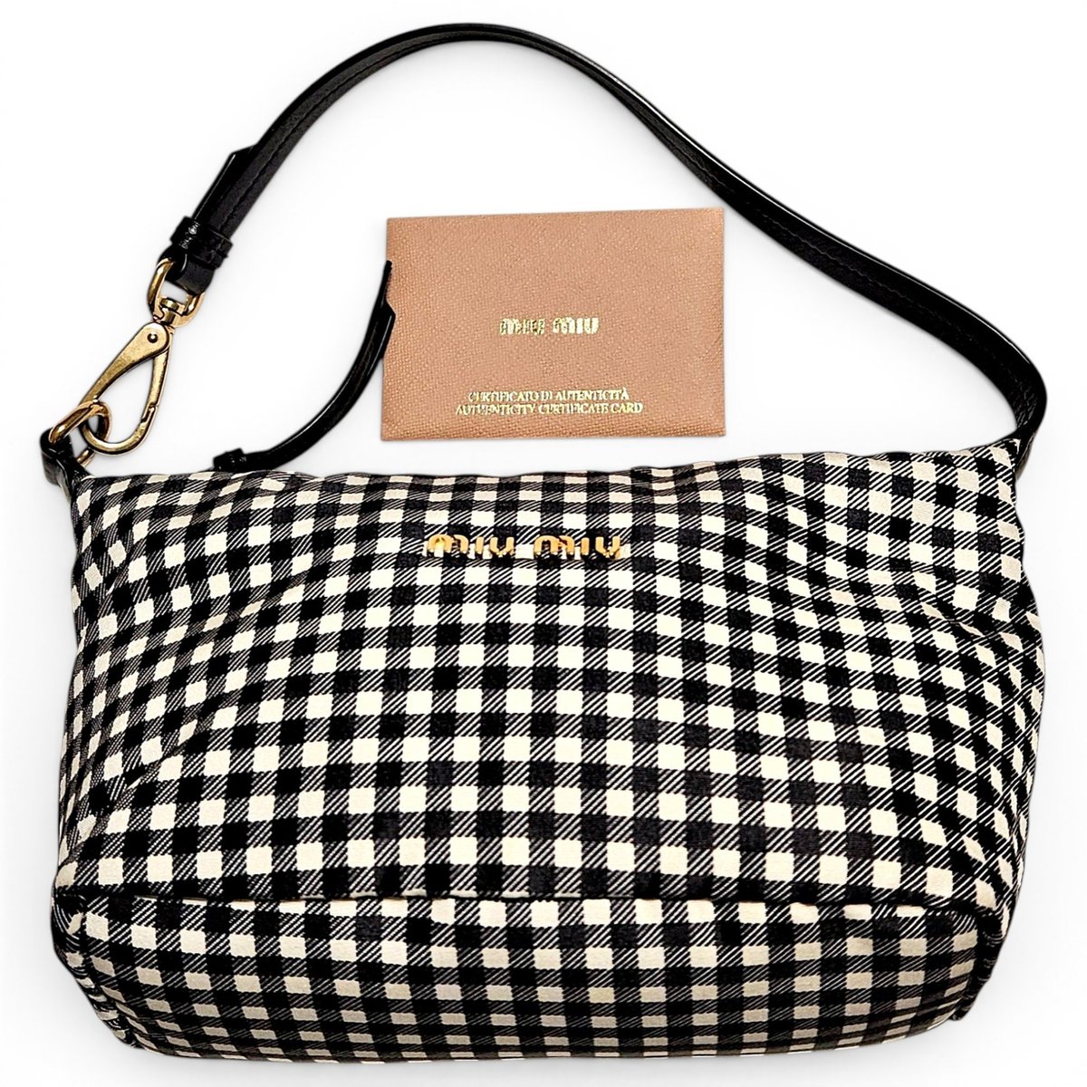 Miu Spirit cloth handbag