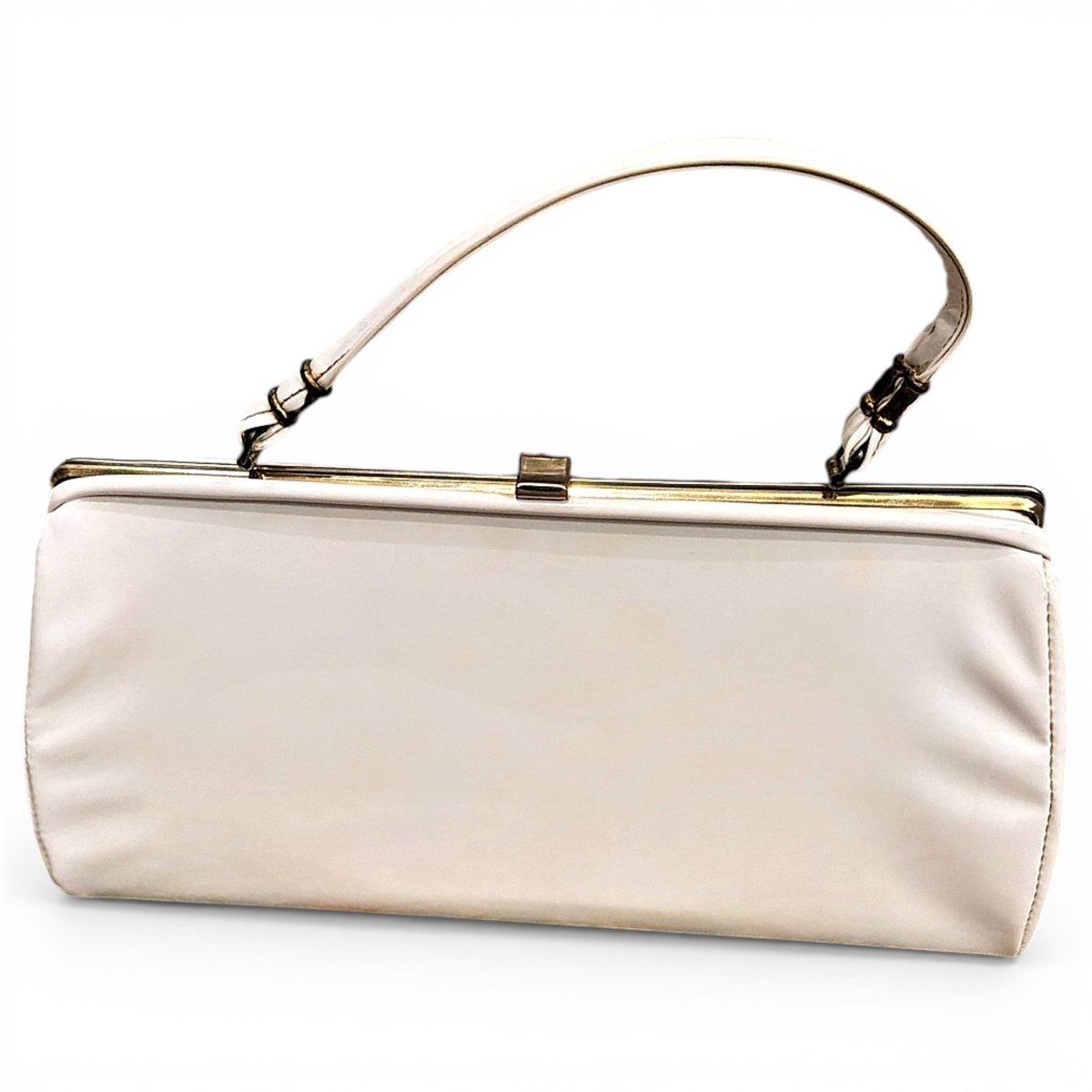 Patent leather handbag