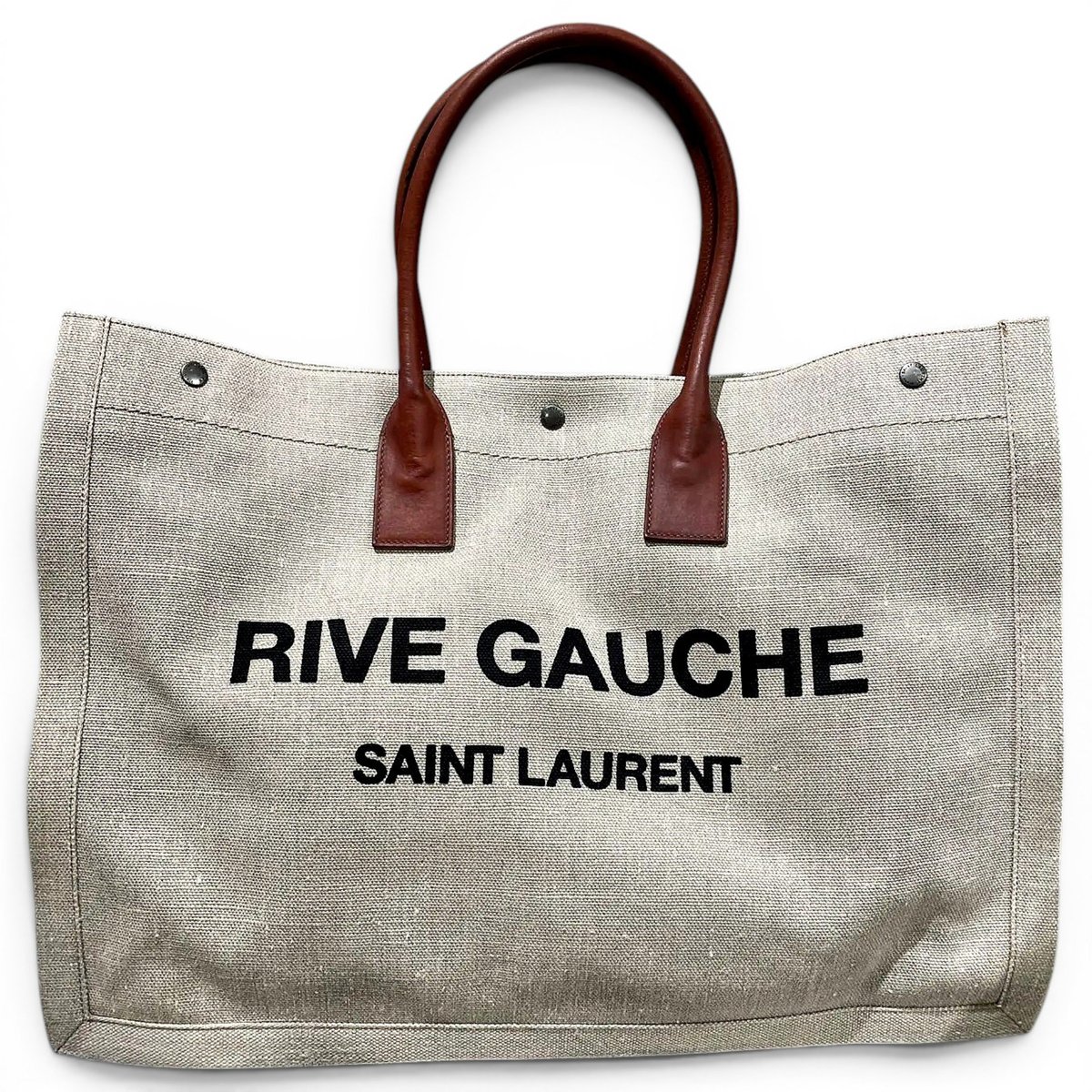 Rive Gauche cloth handbag