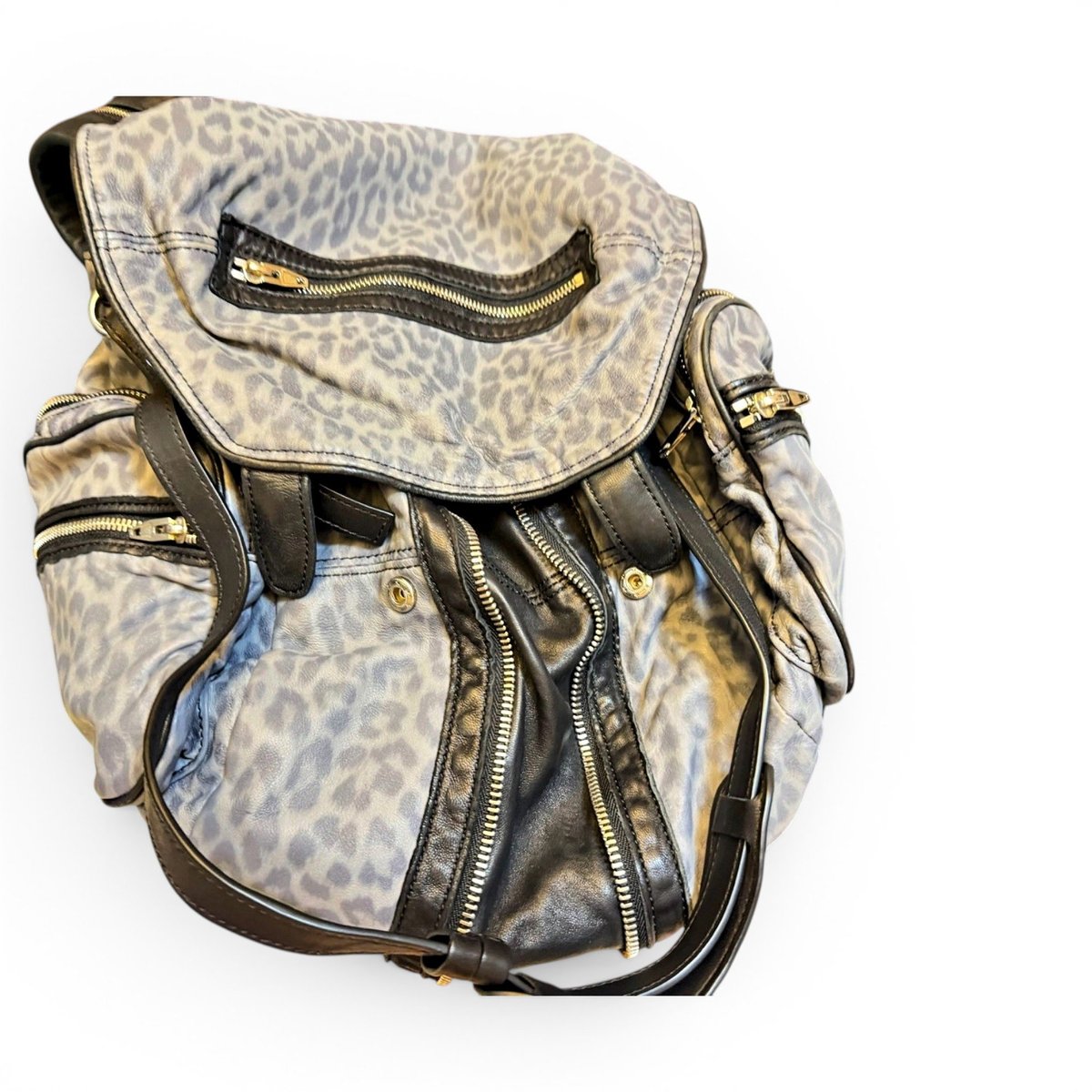 Marti leather backpack