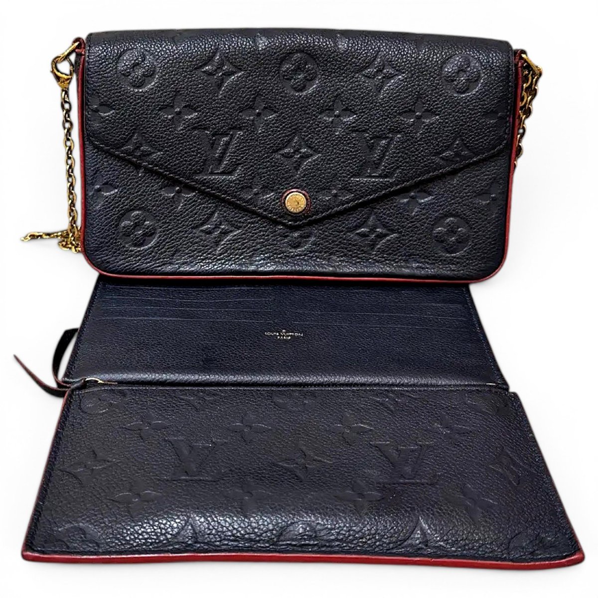 Félicie leather handbag