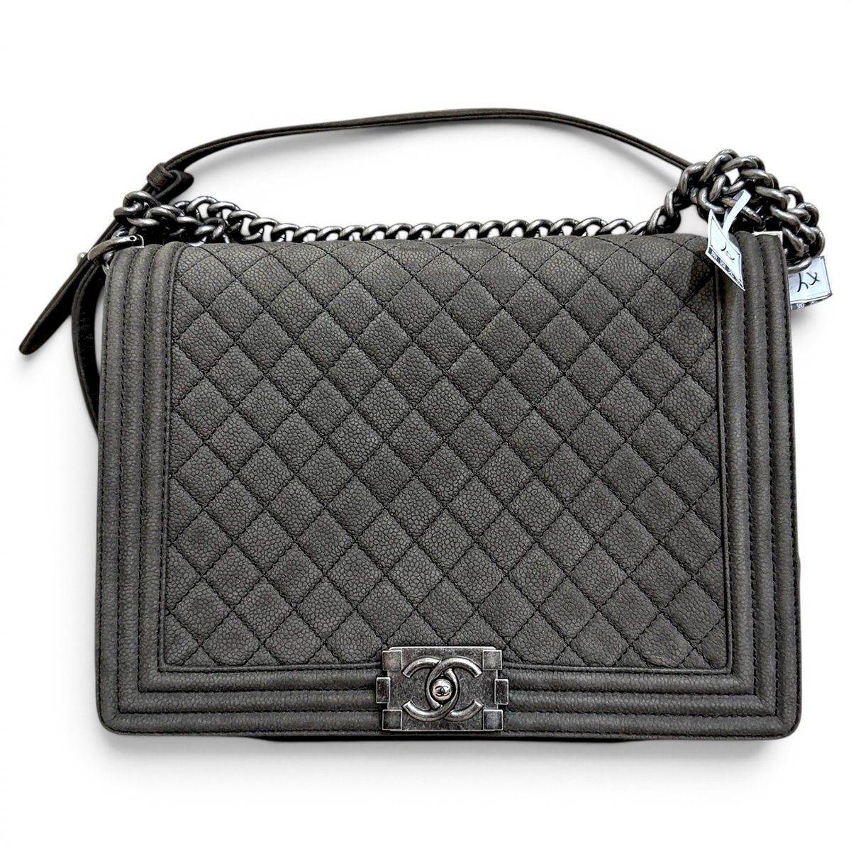 Boy leather crossbody bag