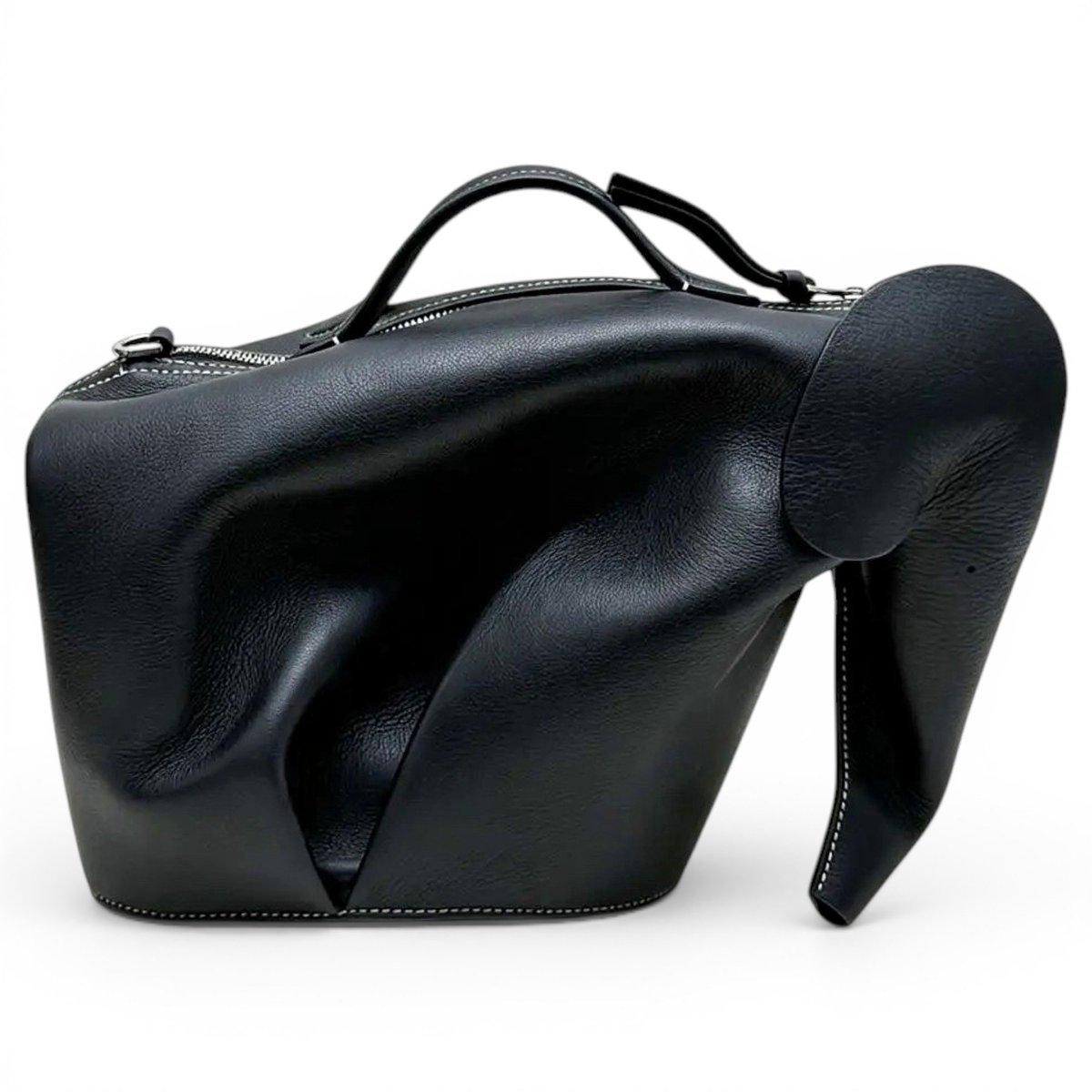 Animals leather handbag