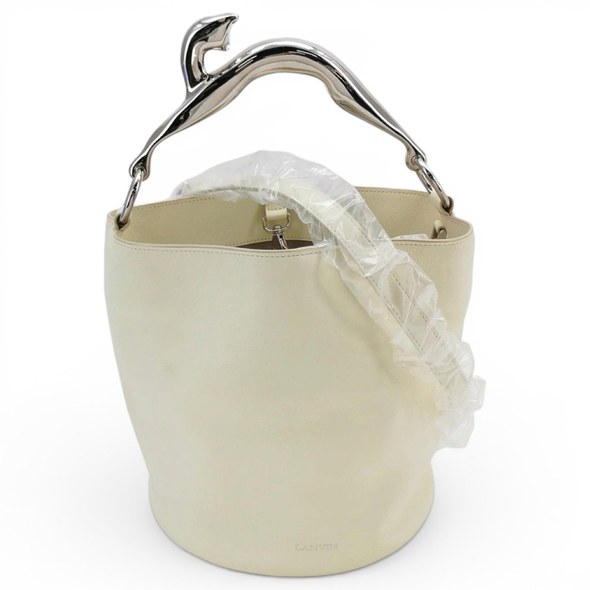 Pencil Chat leather handbag