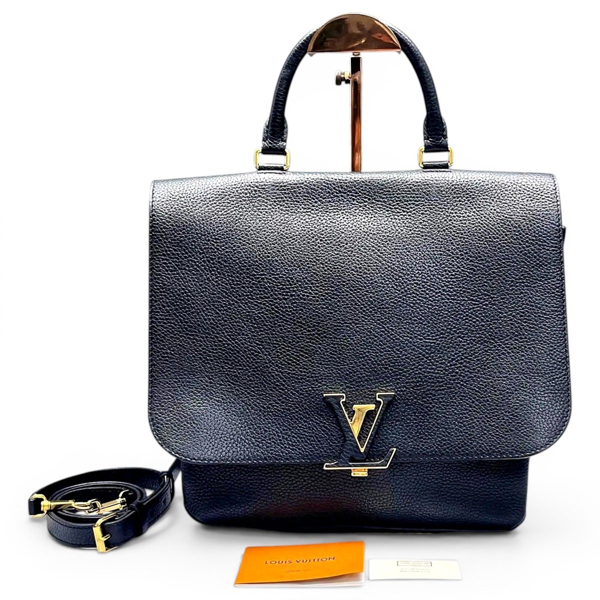 Volta leather crossbody bag