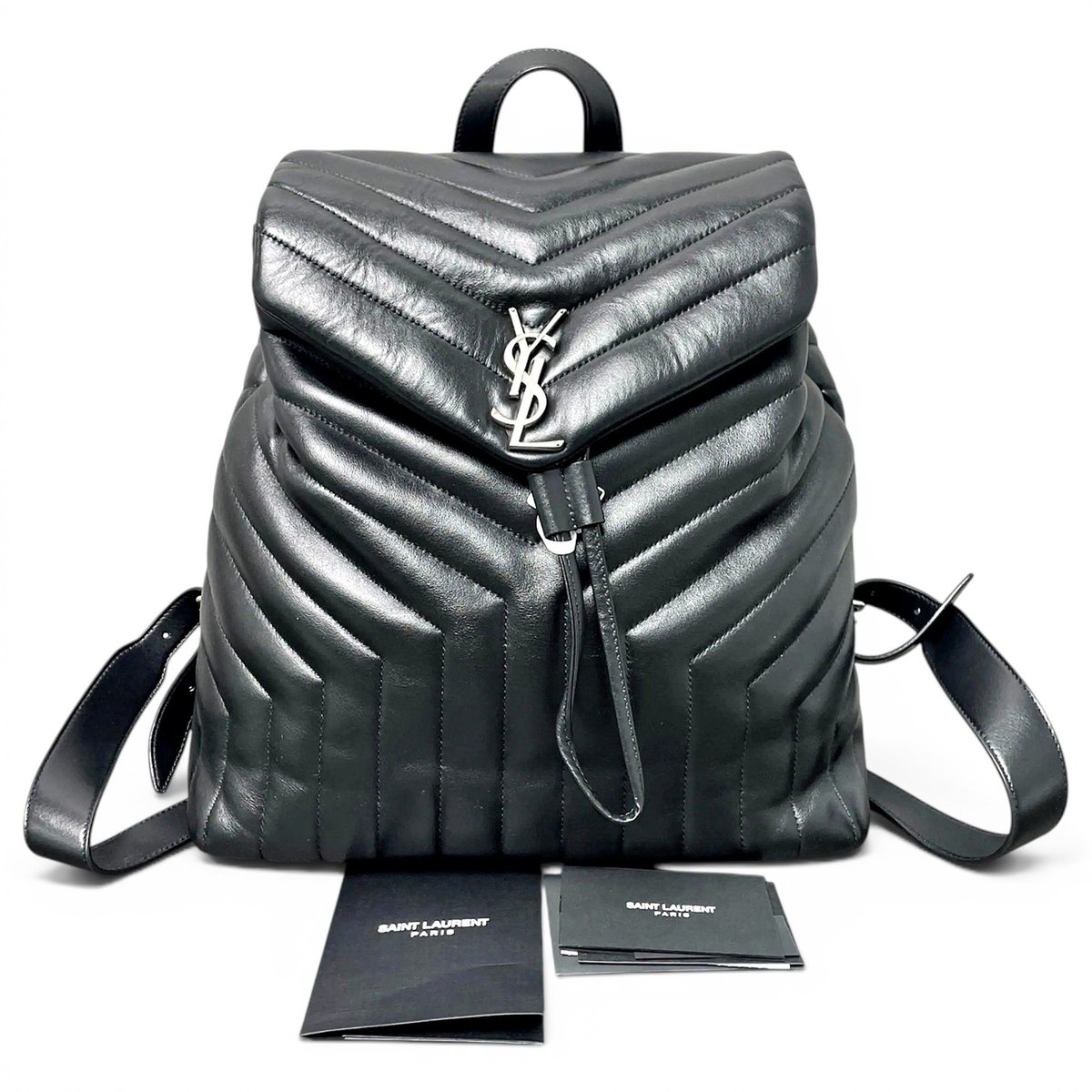 Loulou leather backpack