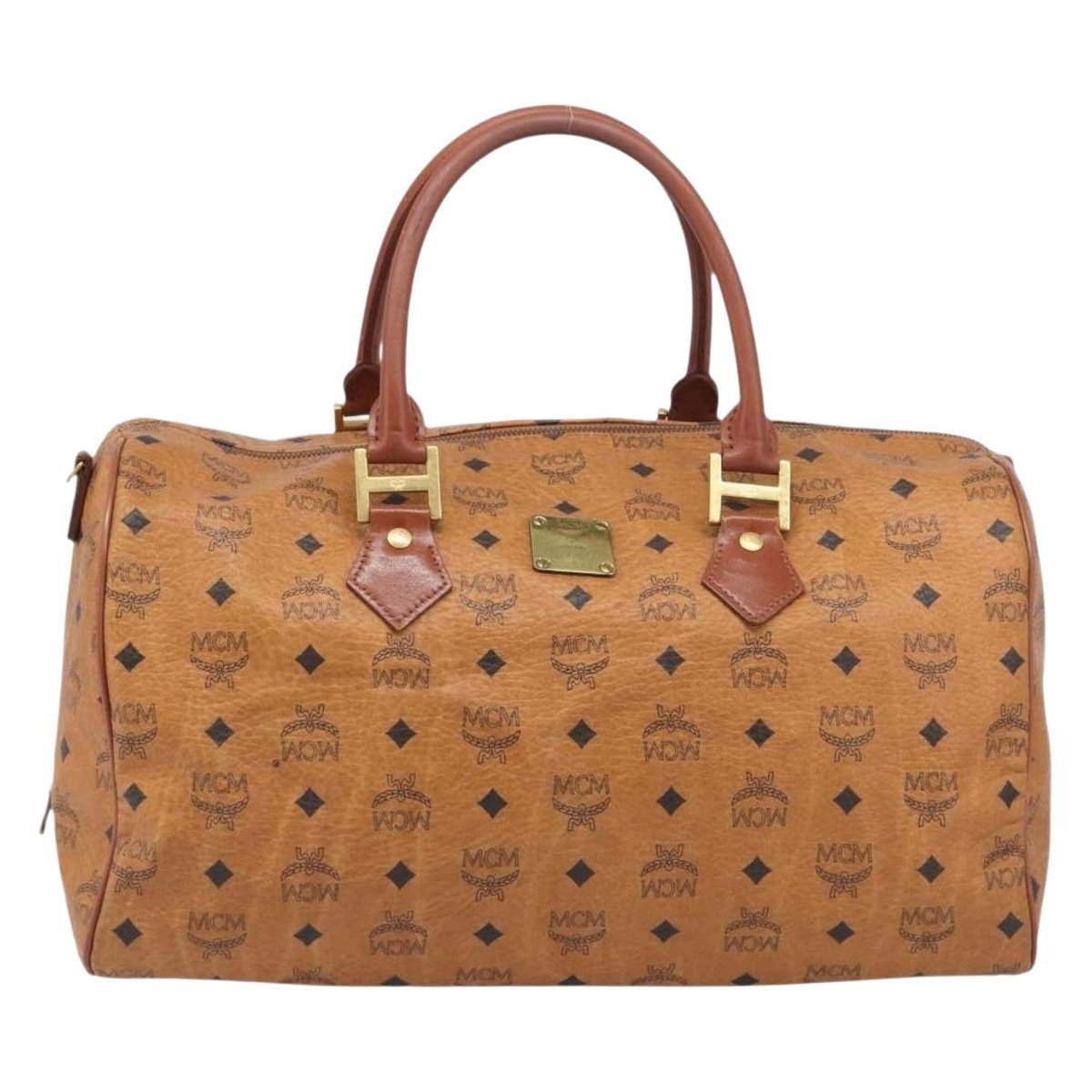 Leather travel bag