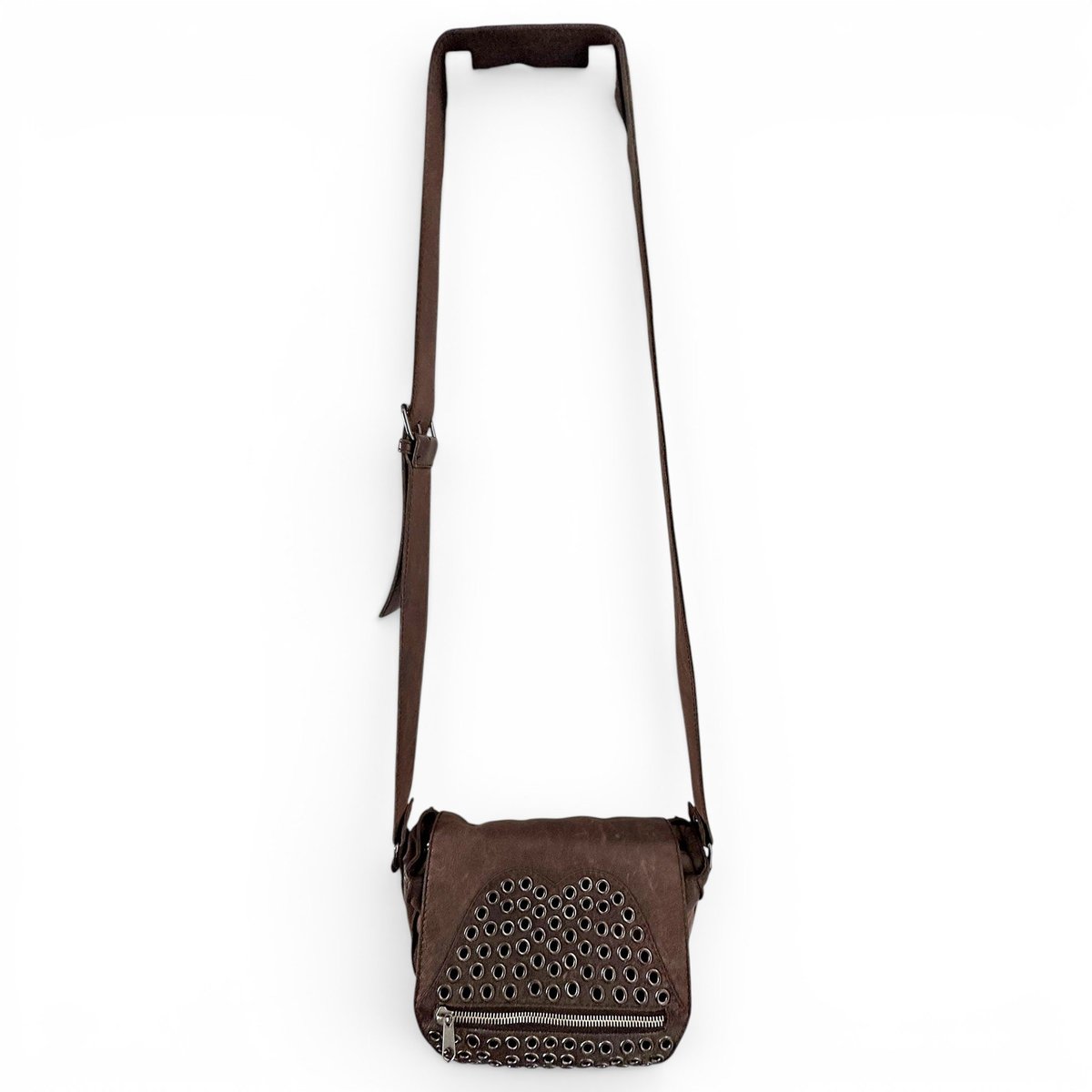 Leather crossbody bag