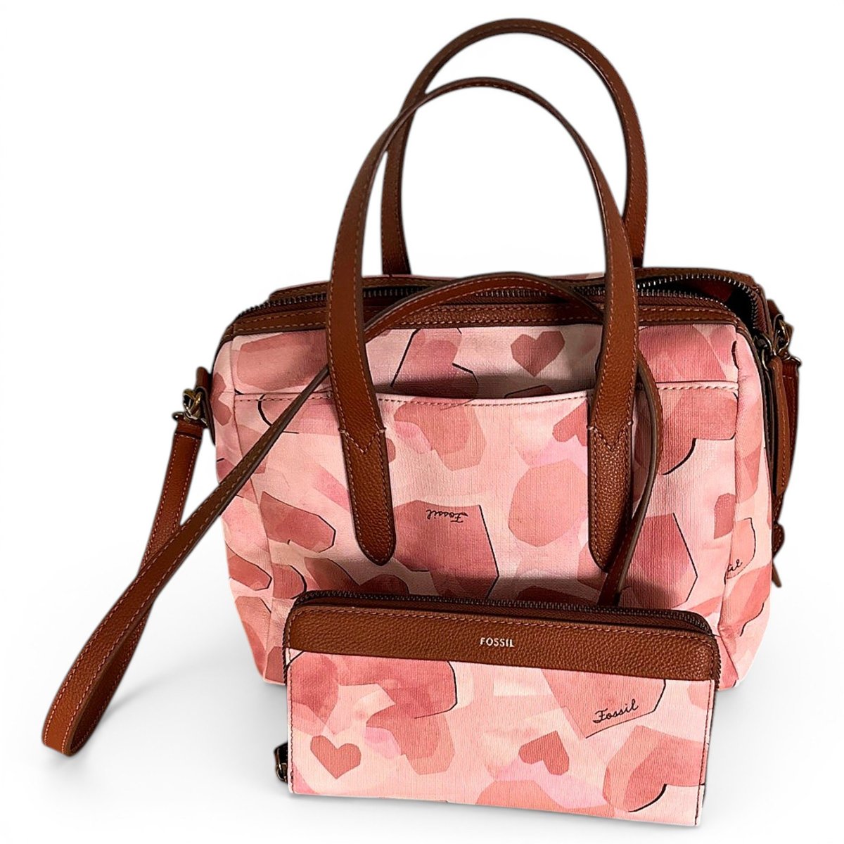 Leather satchel