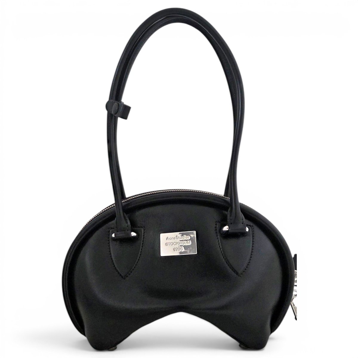 Leather bowling bag