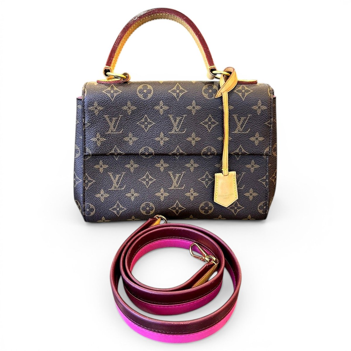 Cluny leather handbag