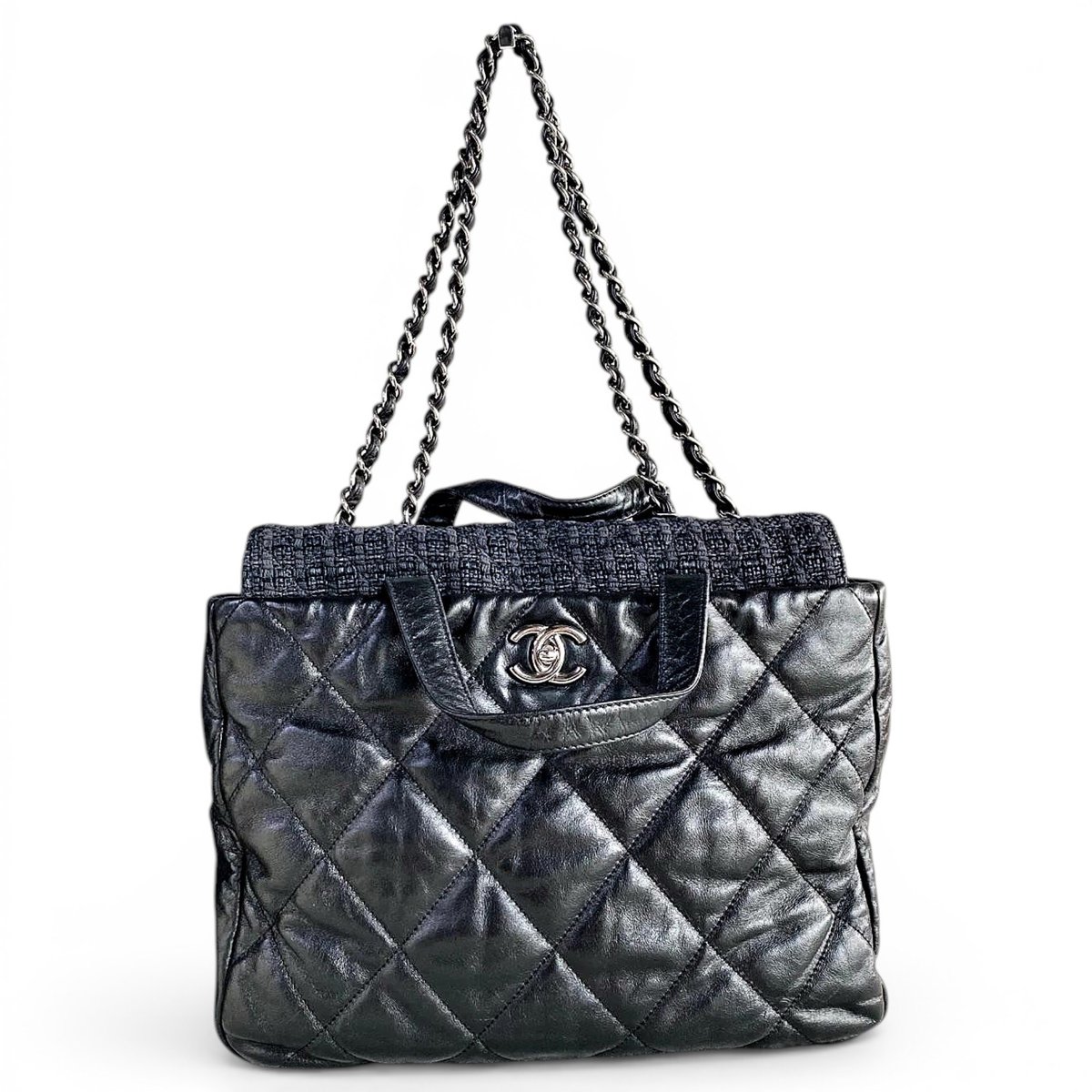Deauville leather tote