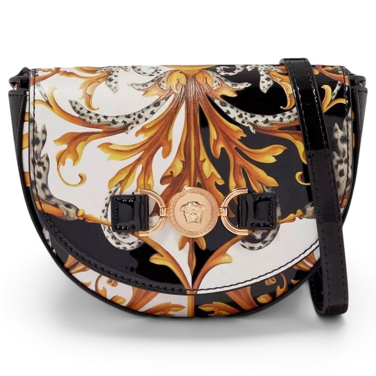 La Medusa leather crossbody bag
