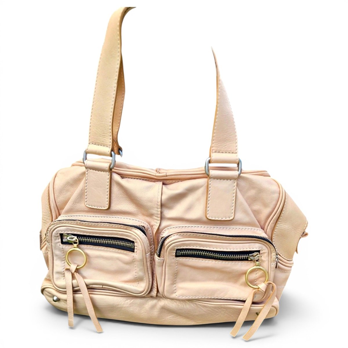 Leather handbag