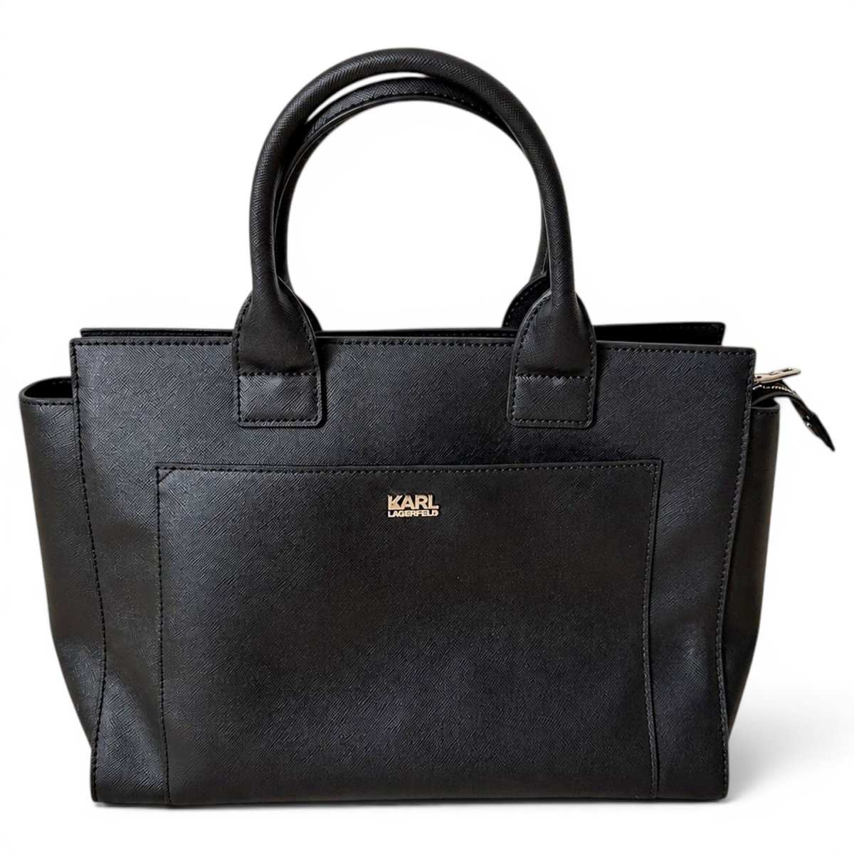 Vinyl handbag
