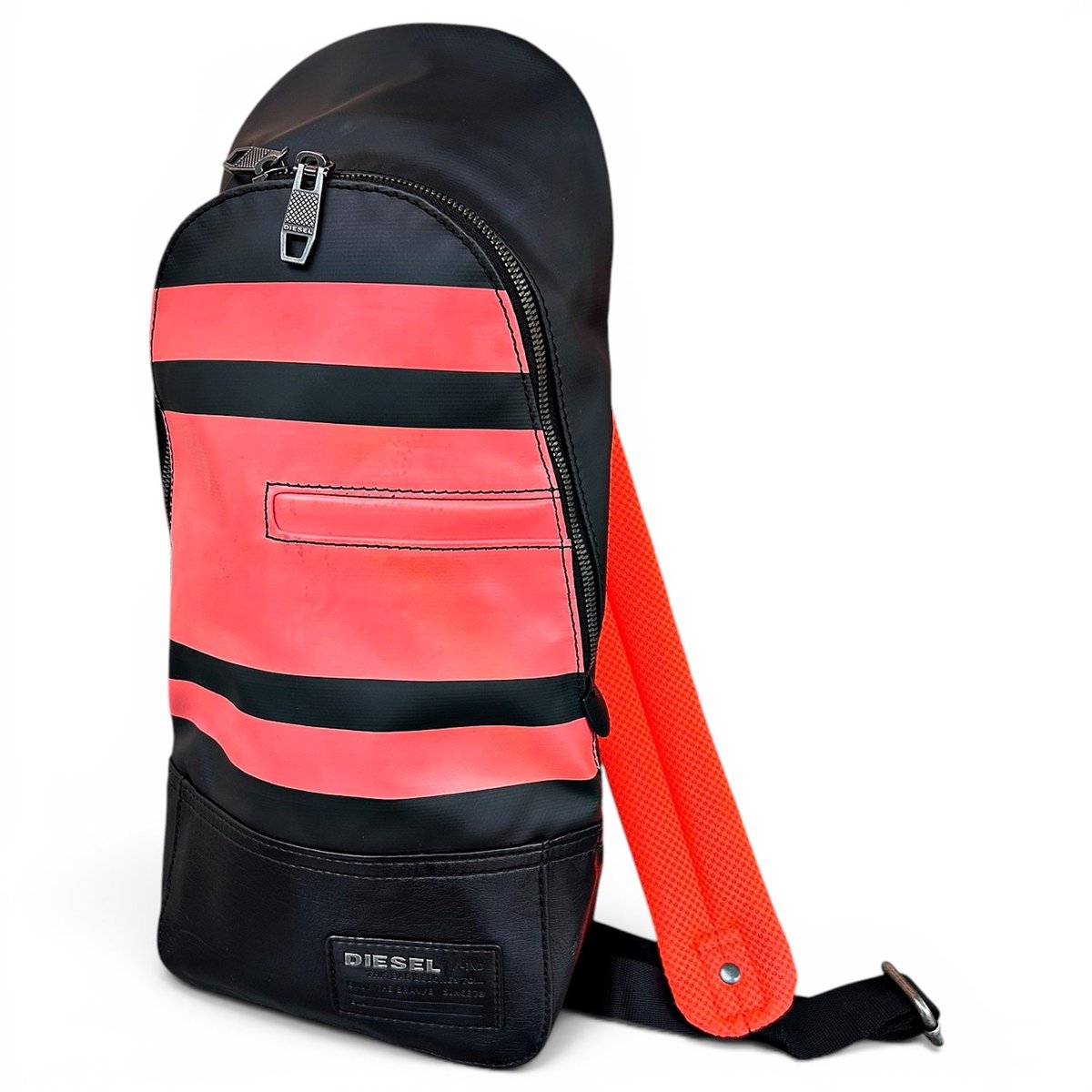 Leather backpack