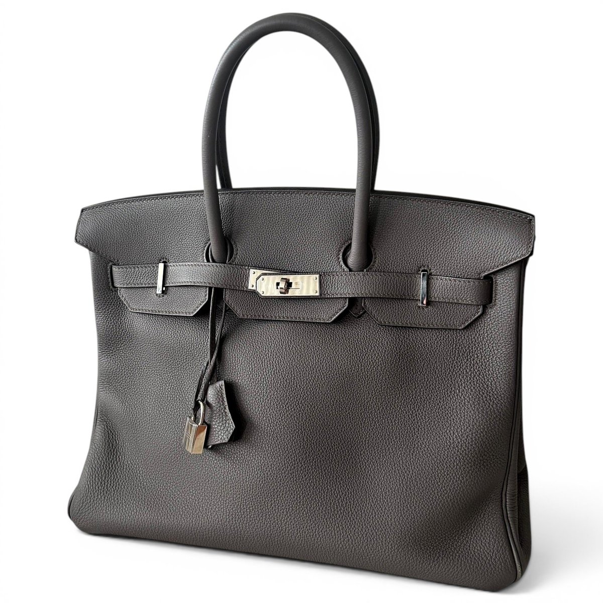 Birkin 35 leather handbag