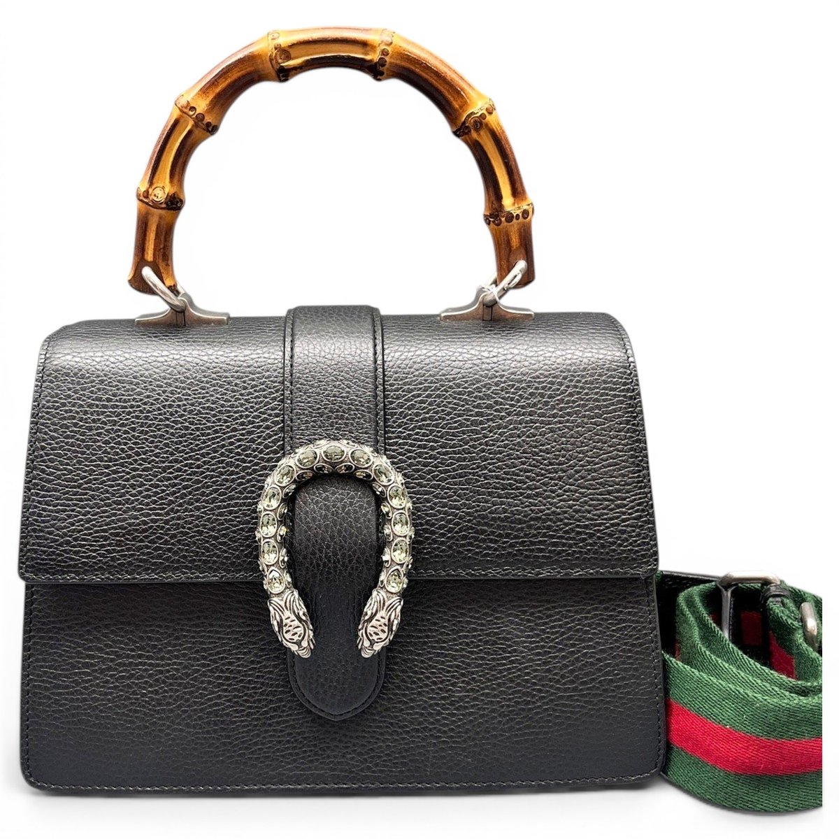 Dionysus Bamboo leather handbag