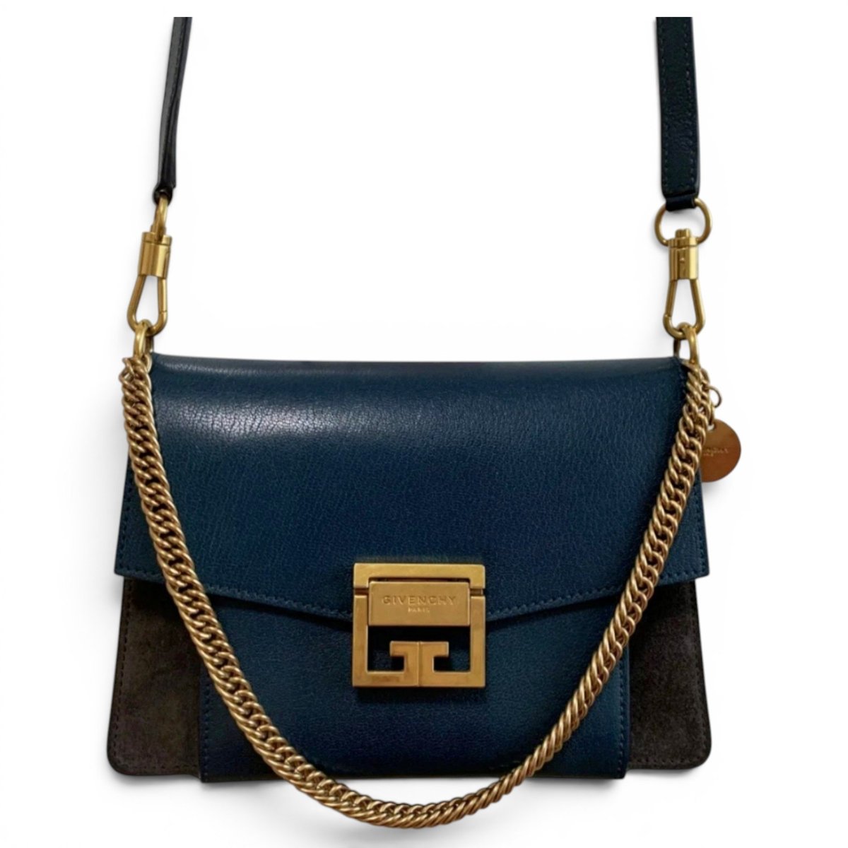 GV3 leather crossbody bag
