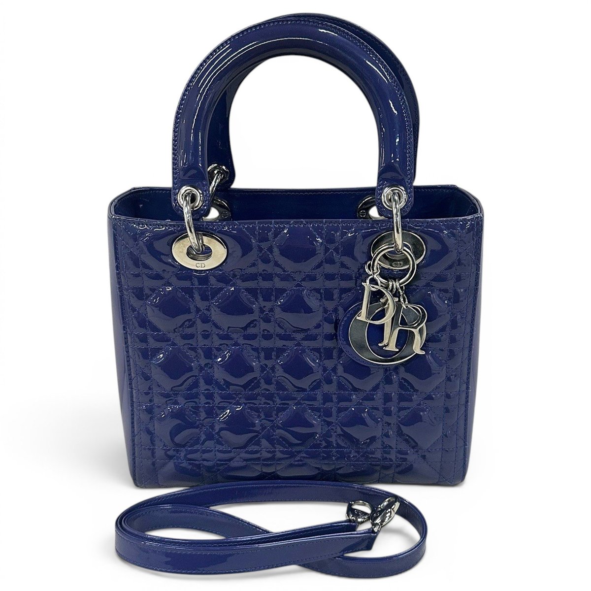 Lady Dior leather handbag