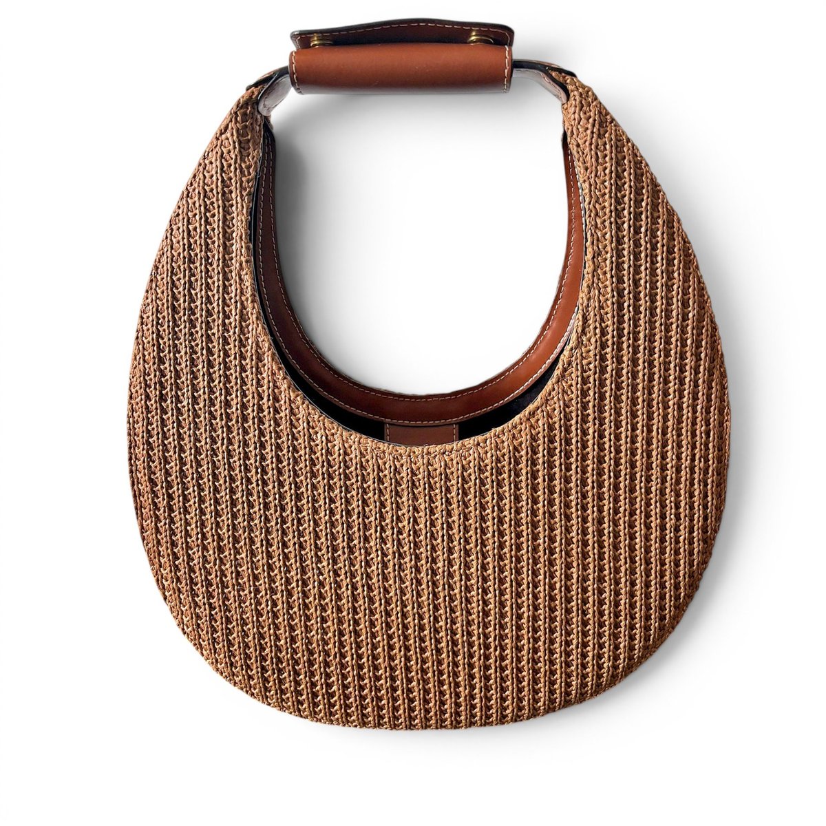 Moon leather bag