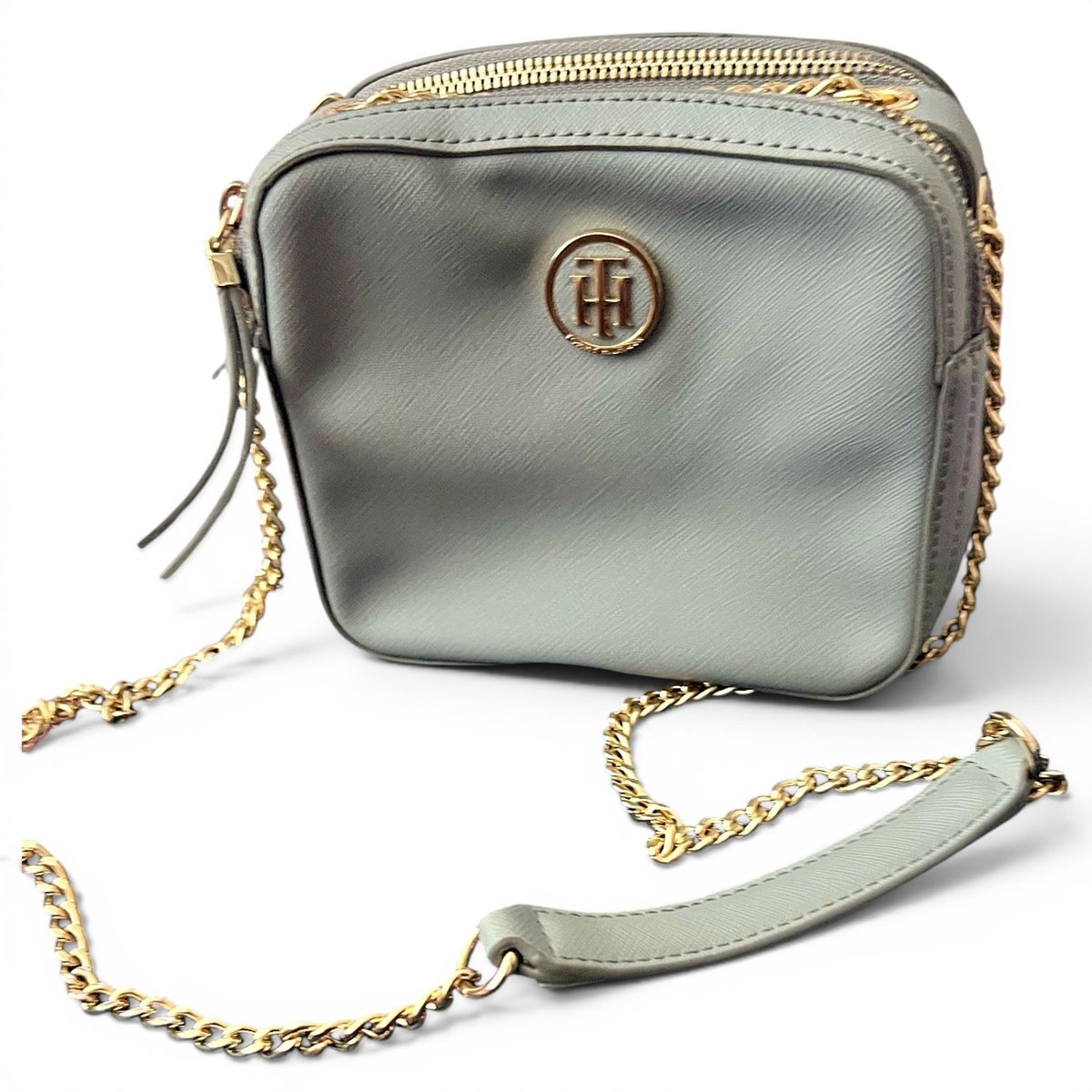 Leather crossbody bag