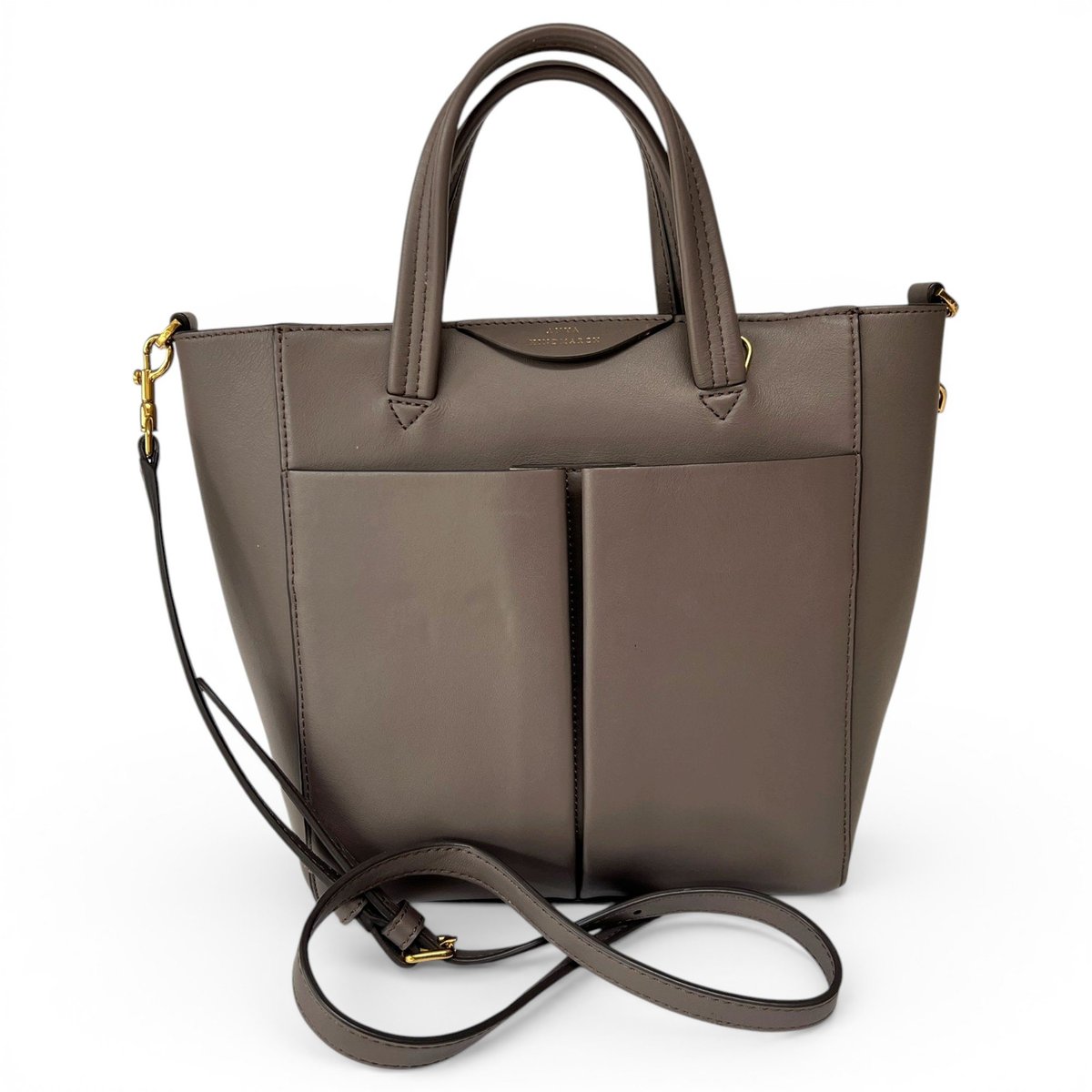 Leather tote