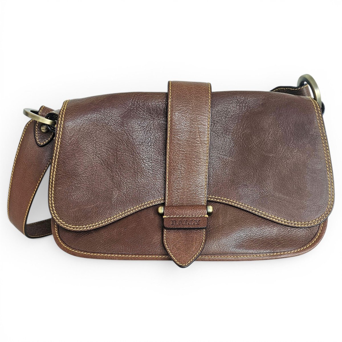 Leather crossbody bag