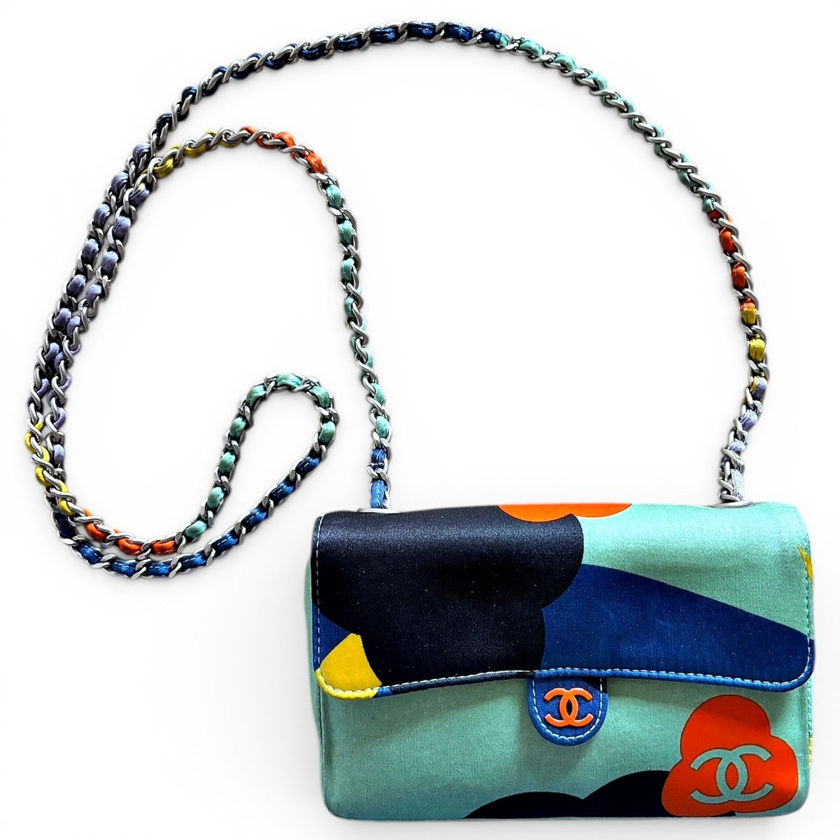 Timeless/Classique silk crossbody bag