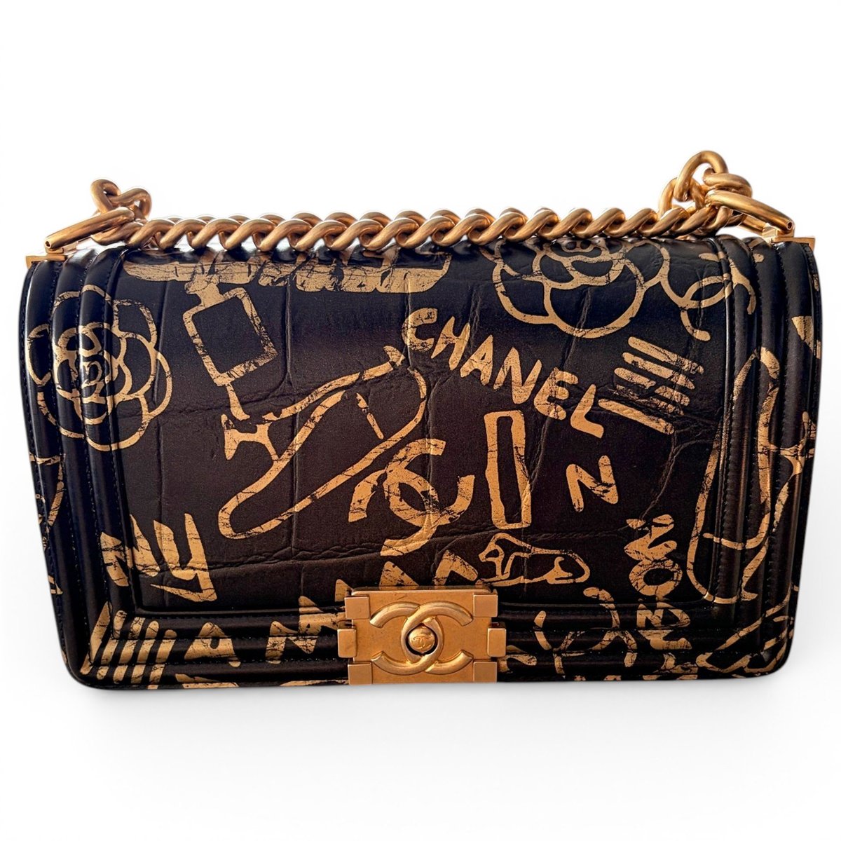 Boy leather handbag