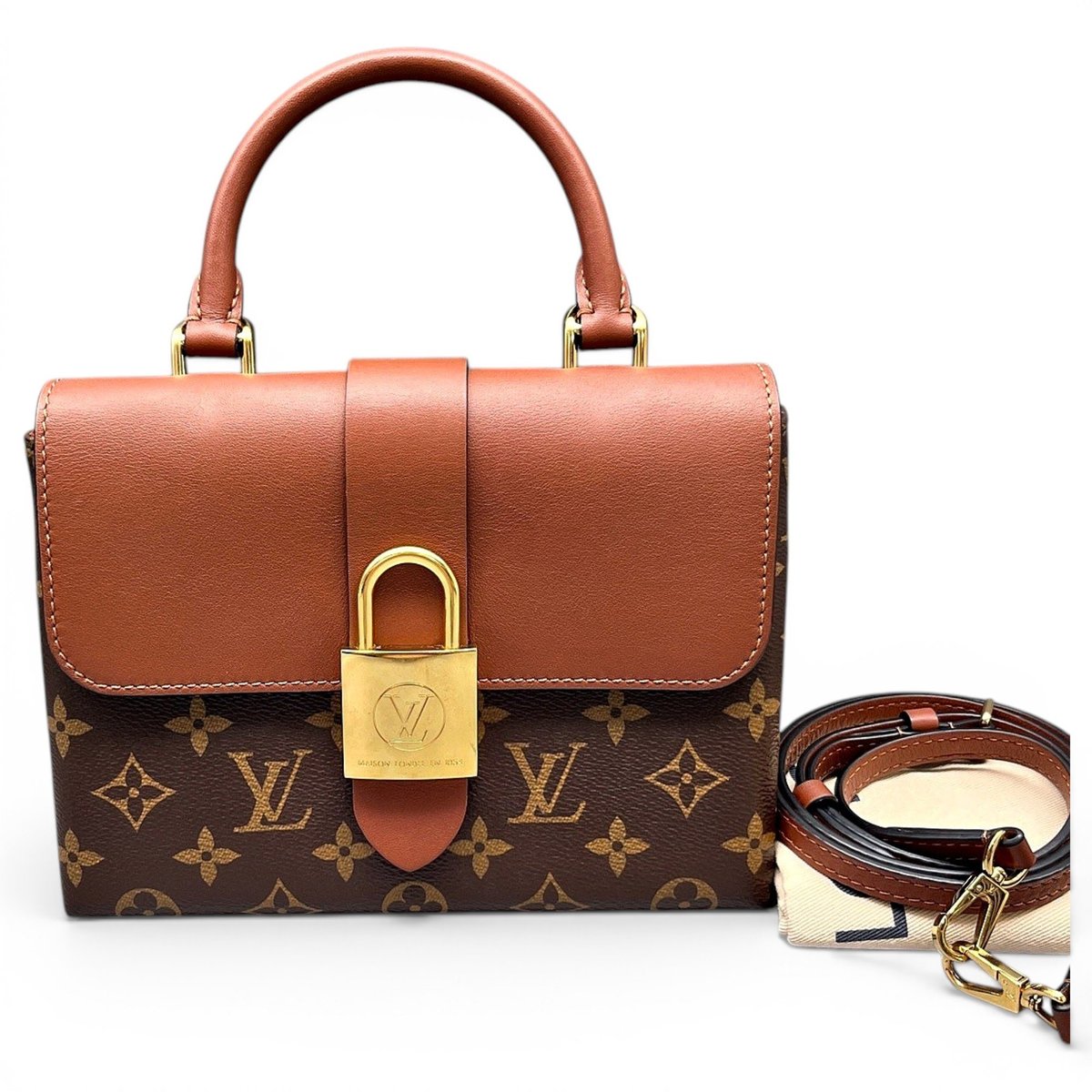 Locky BB leather handbag