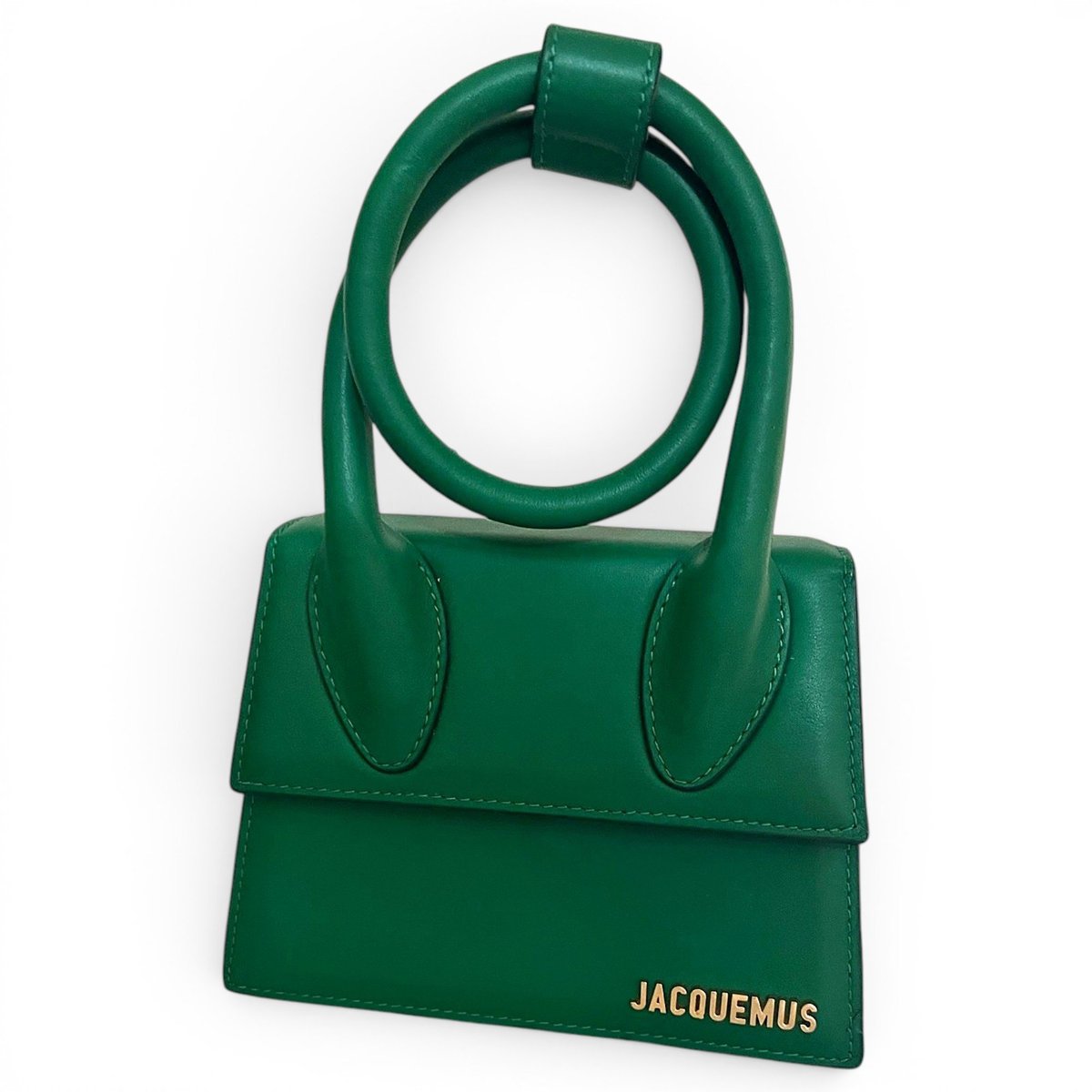 Le Chiquito Noeud leather crossbody bag