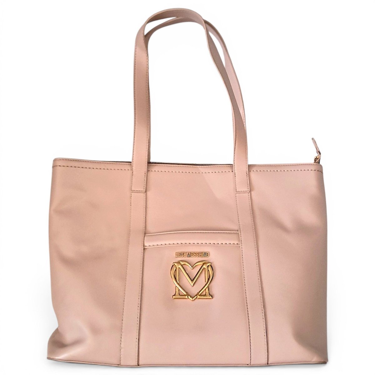 Vegan leather tote