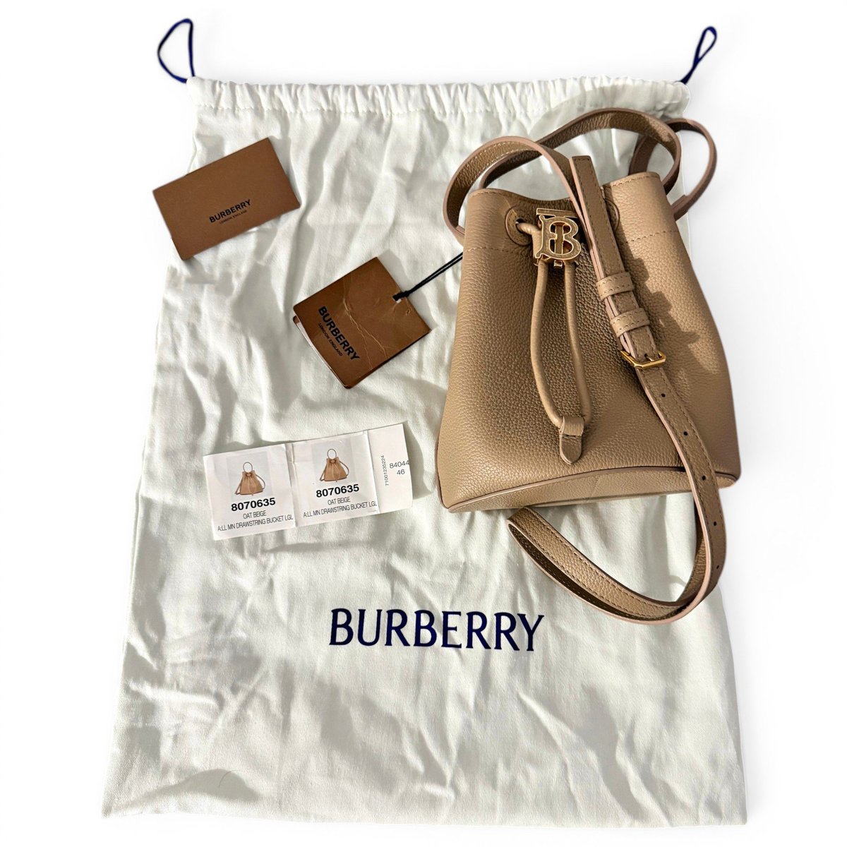 TB Bag Bucket Mini leather bag