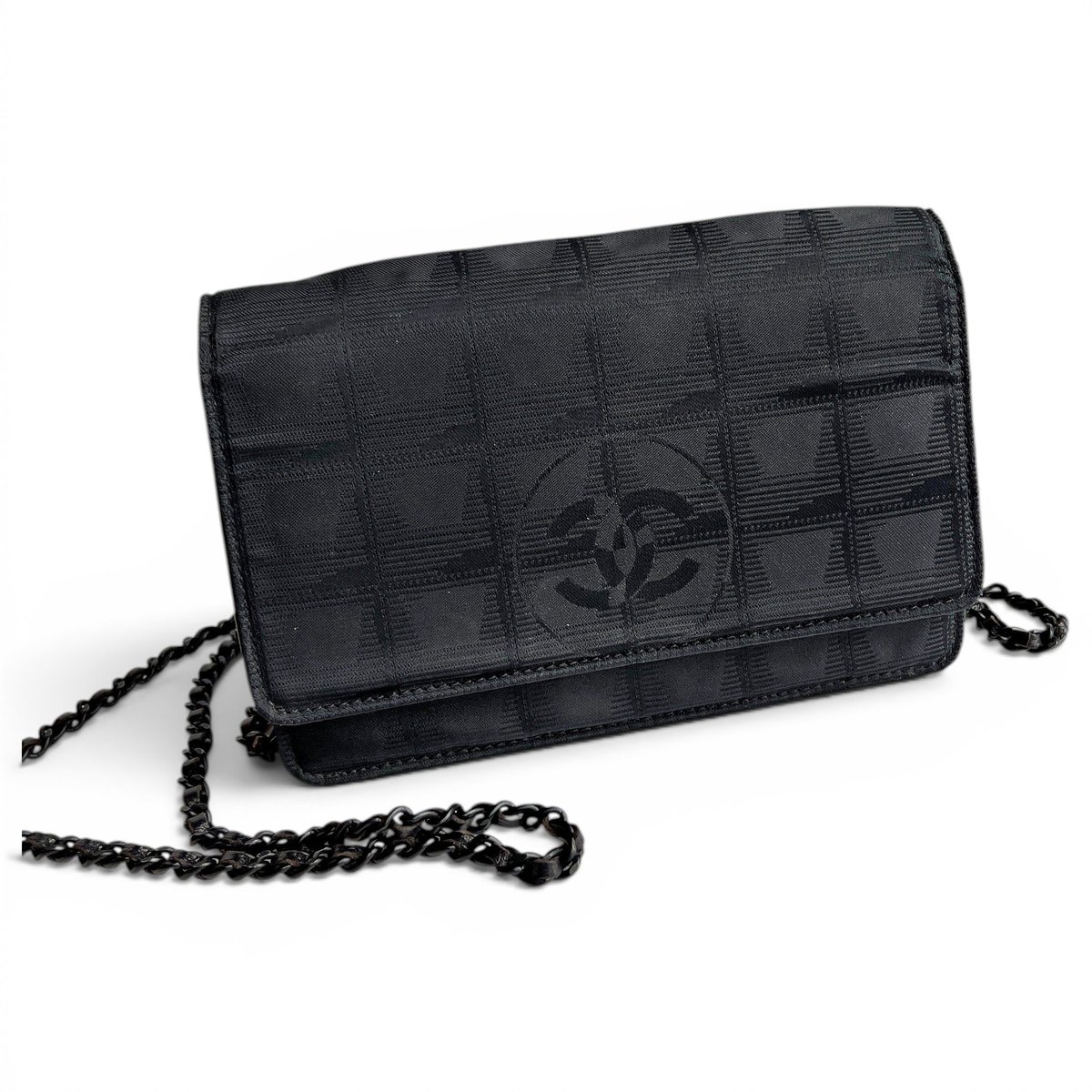 Wallet On Chain cloth crossbody bag