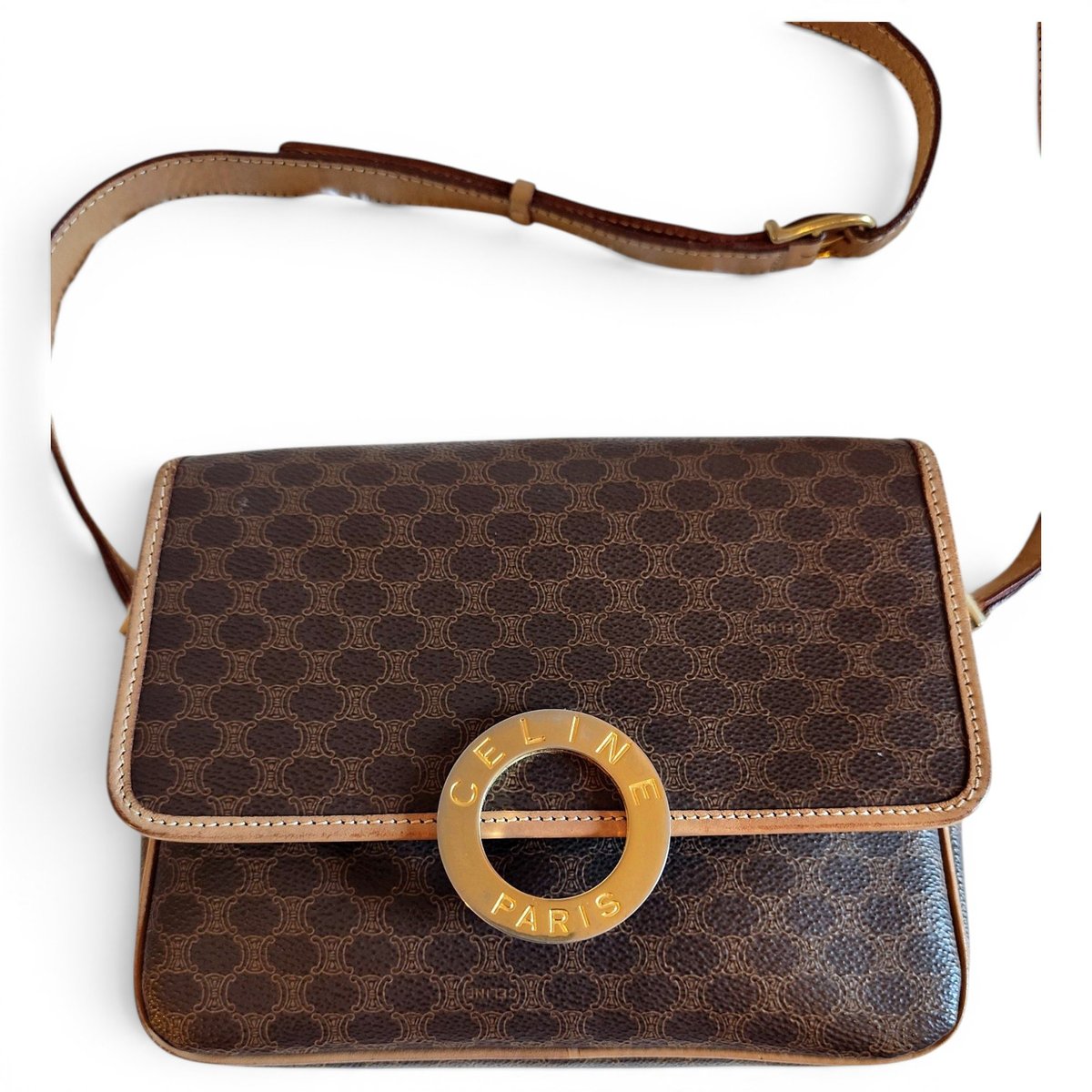 Clea leather crossbody bag