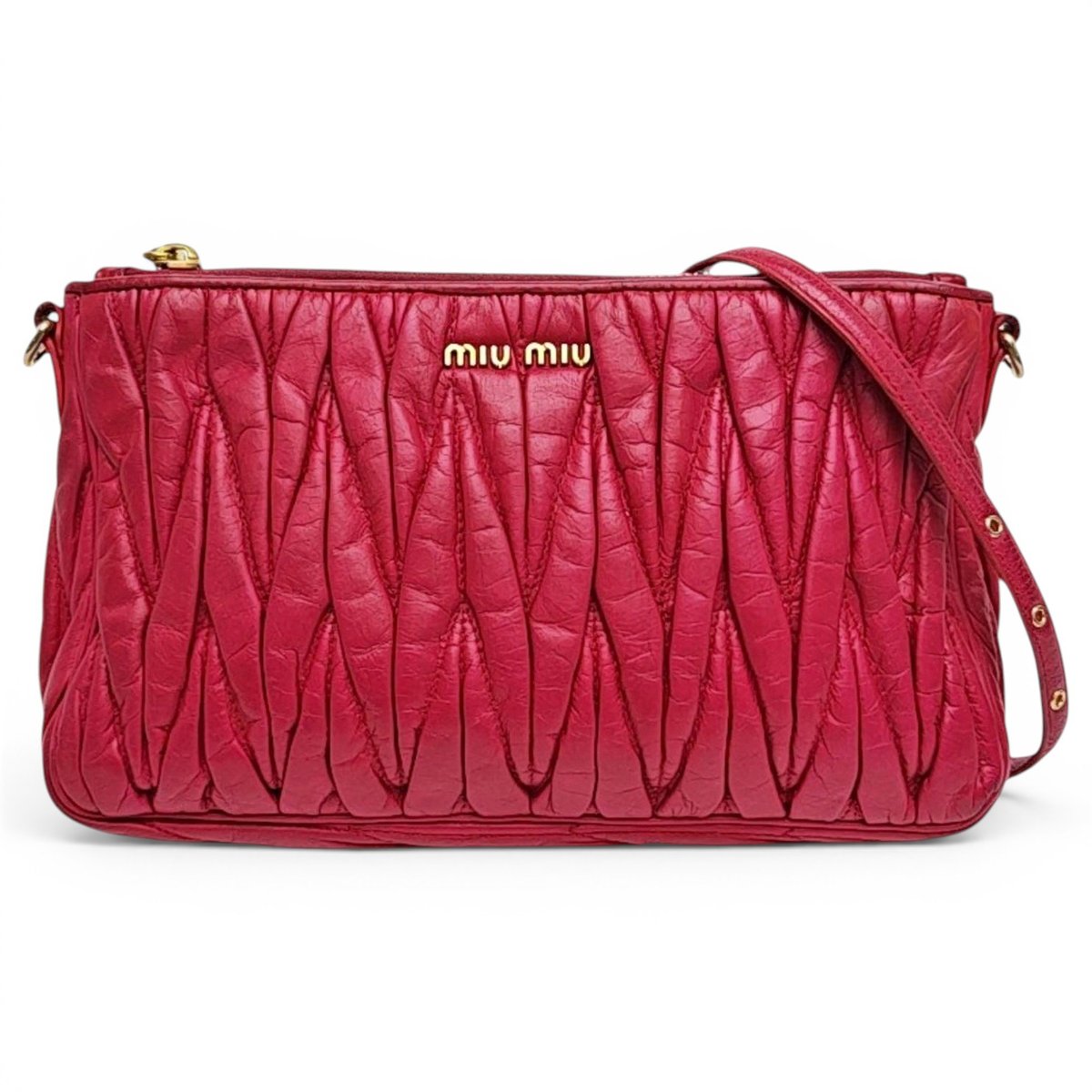 Caprice leather crossbody bag