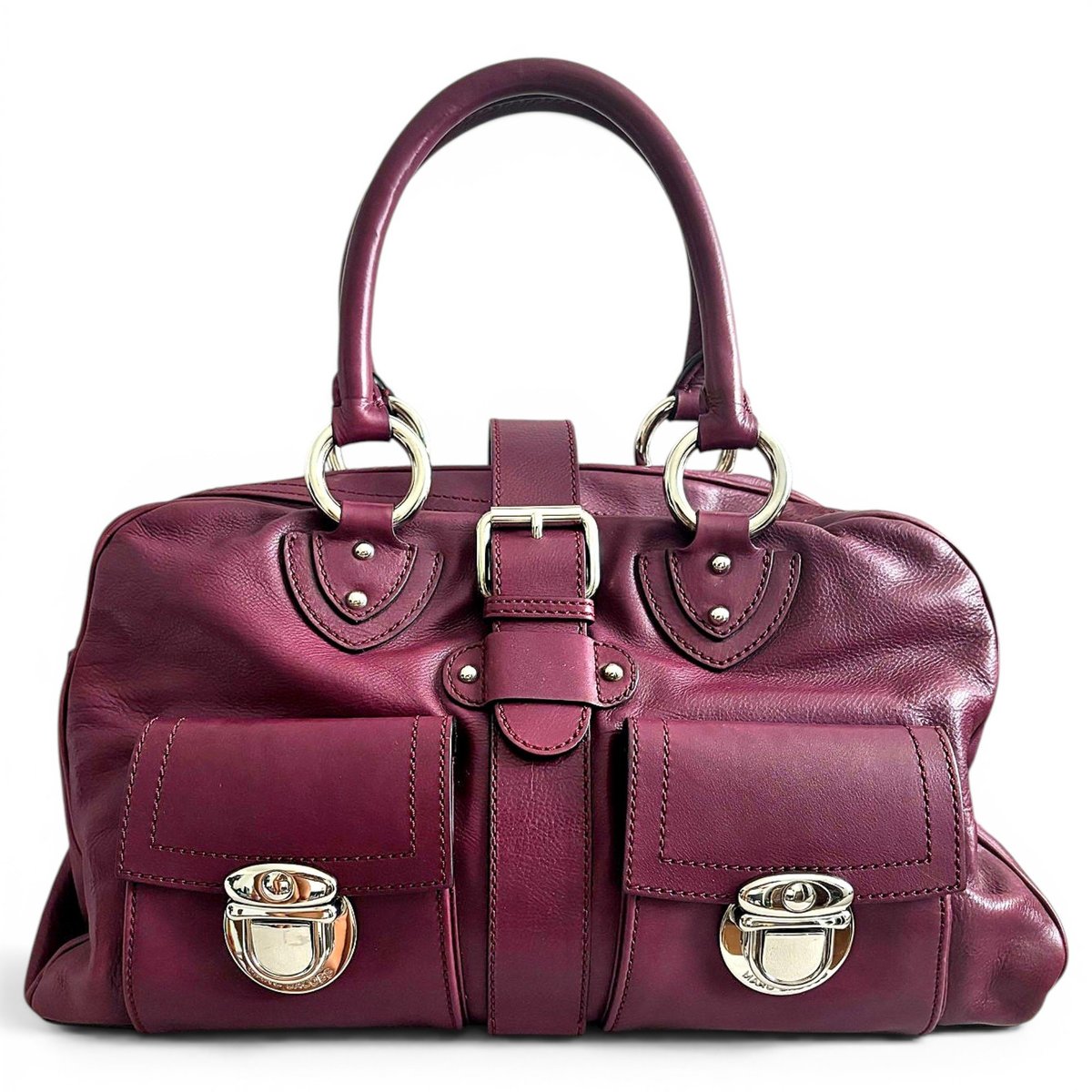 Stam leather handbag