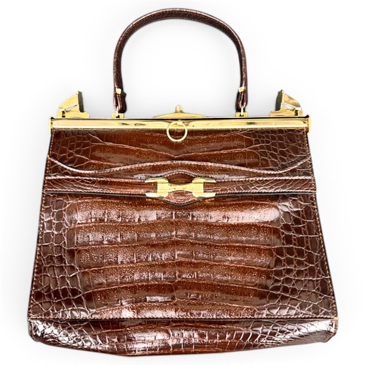 Leather handbag