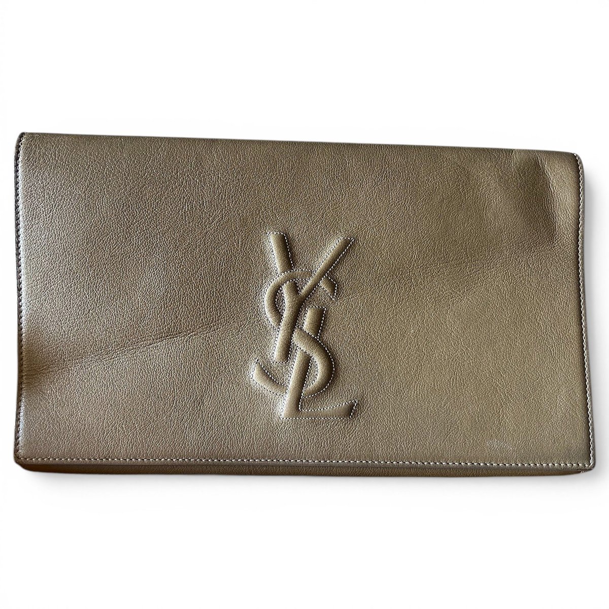 Belle de Jour leather clutch bag