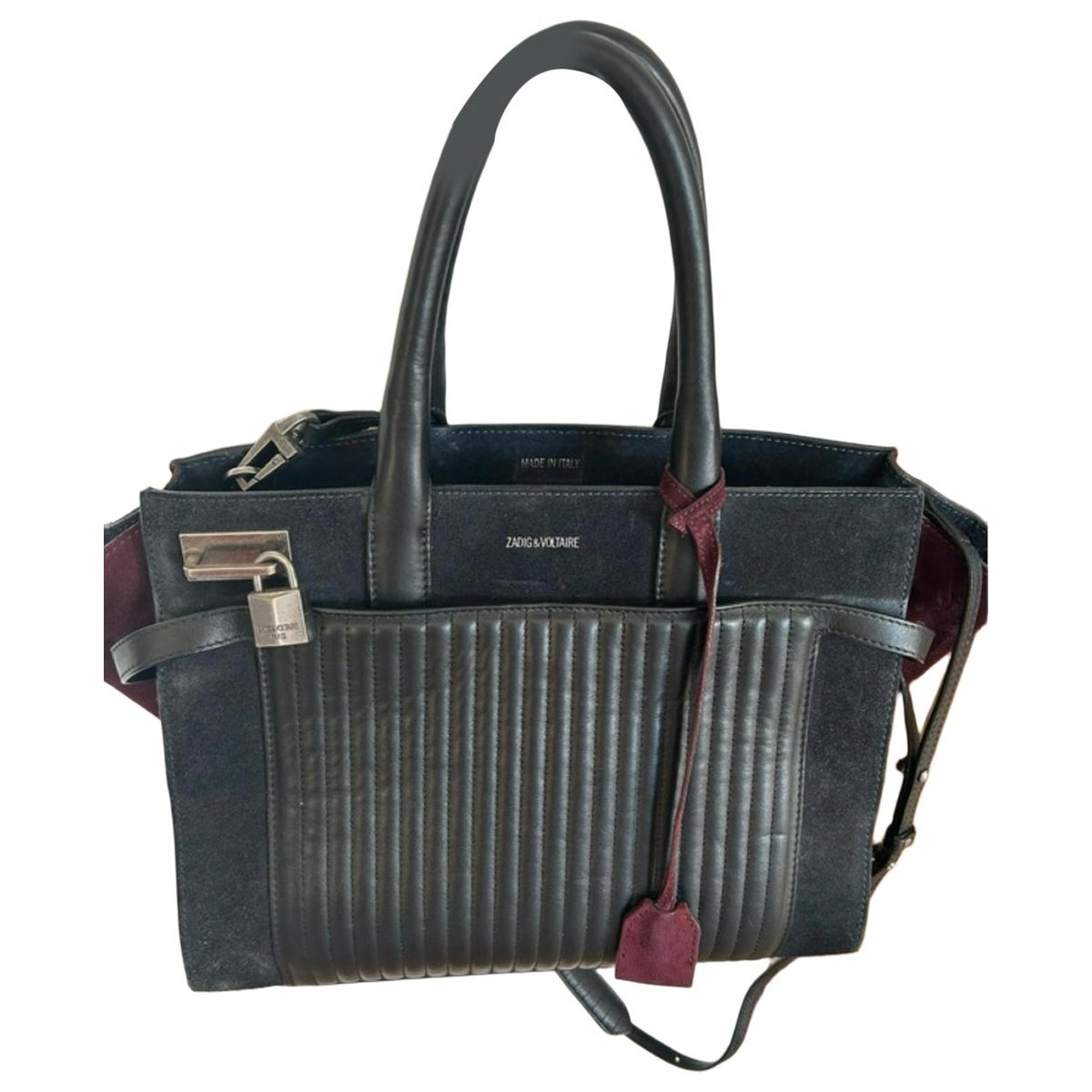 Candide leather handbag