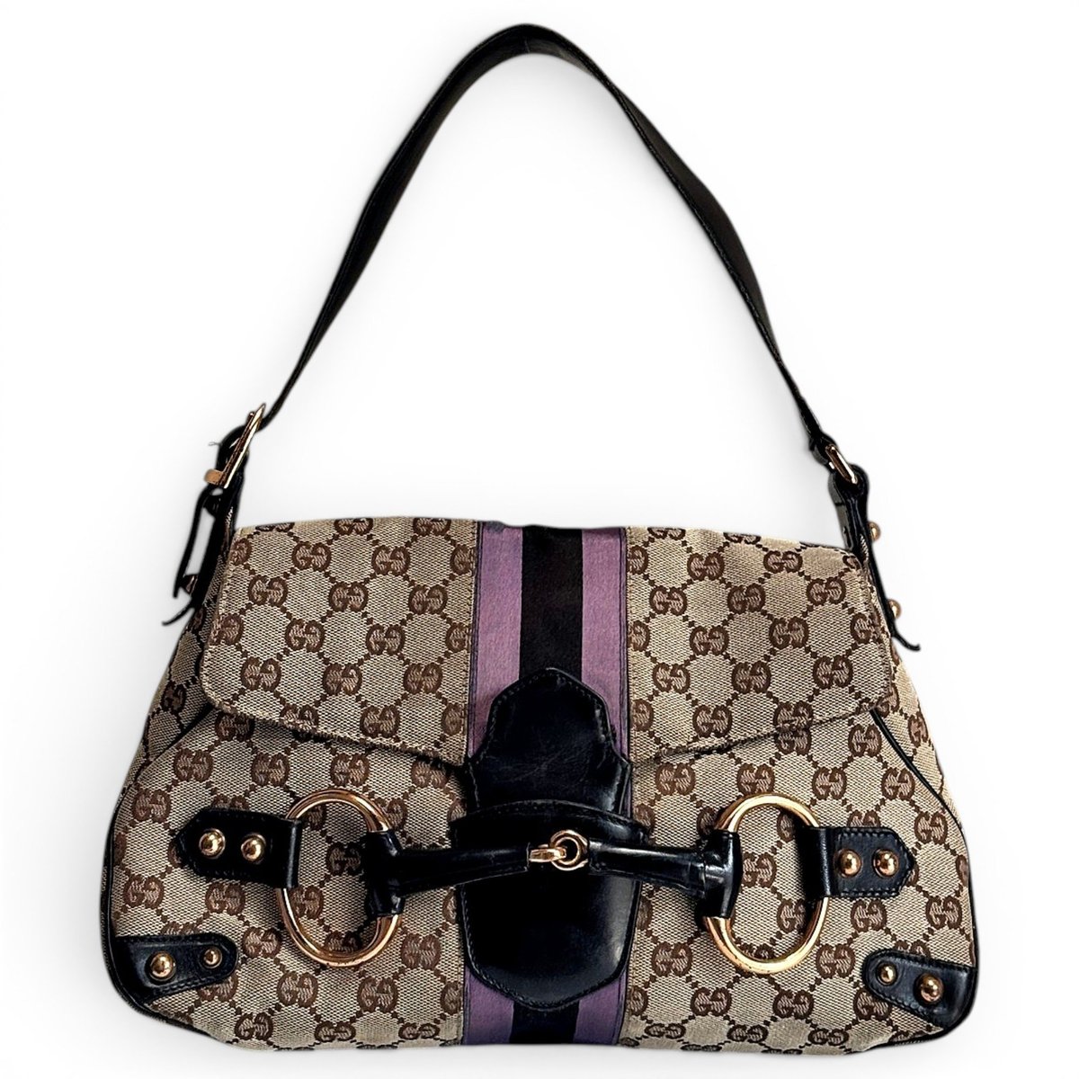 Horsebit 1955 cloth handbag