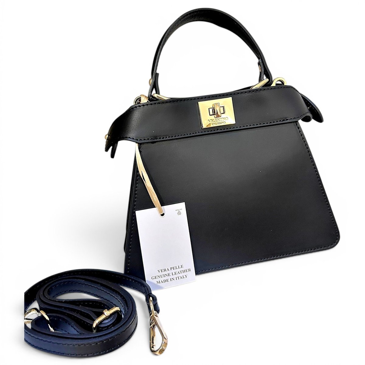 Leather crossbody bag