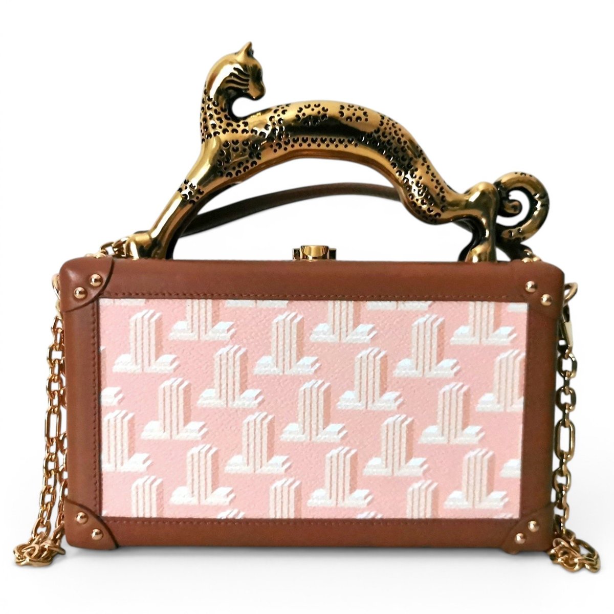 Pencil Chat leather crossbody bag